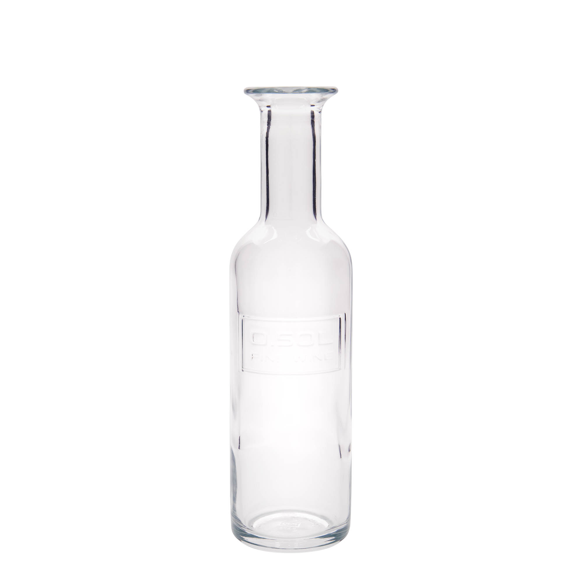 Sticlă de sticlă de 500 ml „Optima Fine Wine”, gura: plută