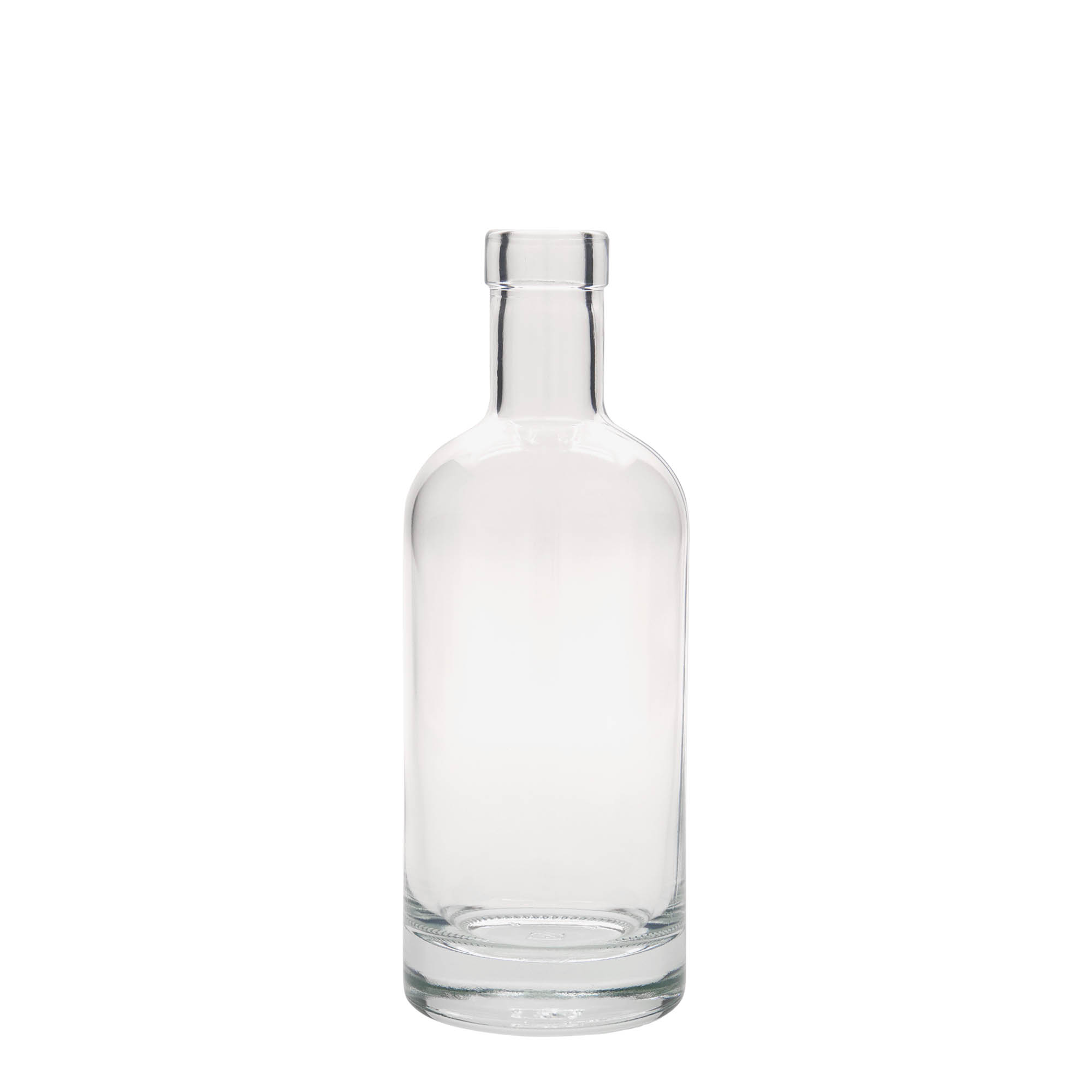 Sticlă de sticlă de 350 ml 'Linea Uno', gura: dop de plută Sticlă de sticlă de 350 ml 'Linea Uno', gura: dop de plută