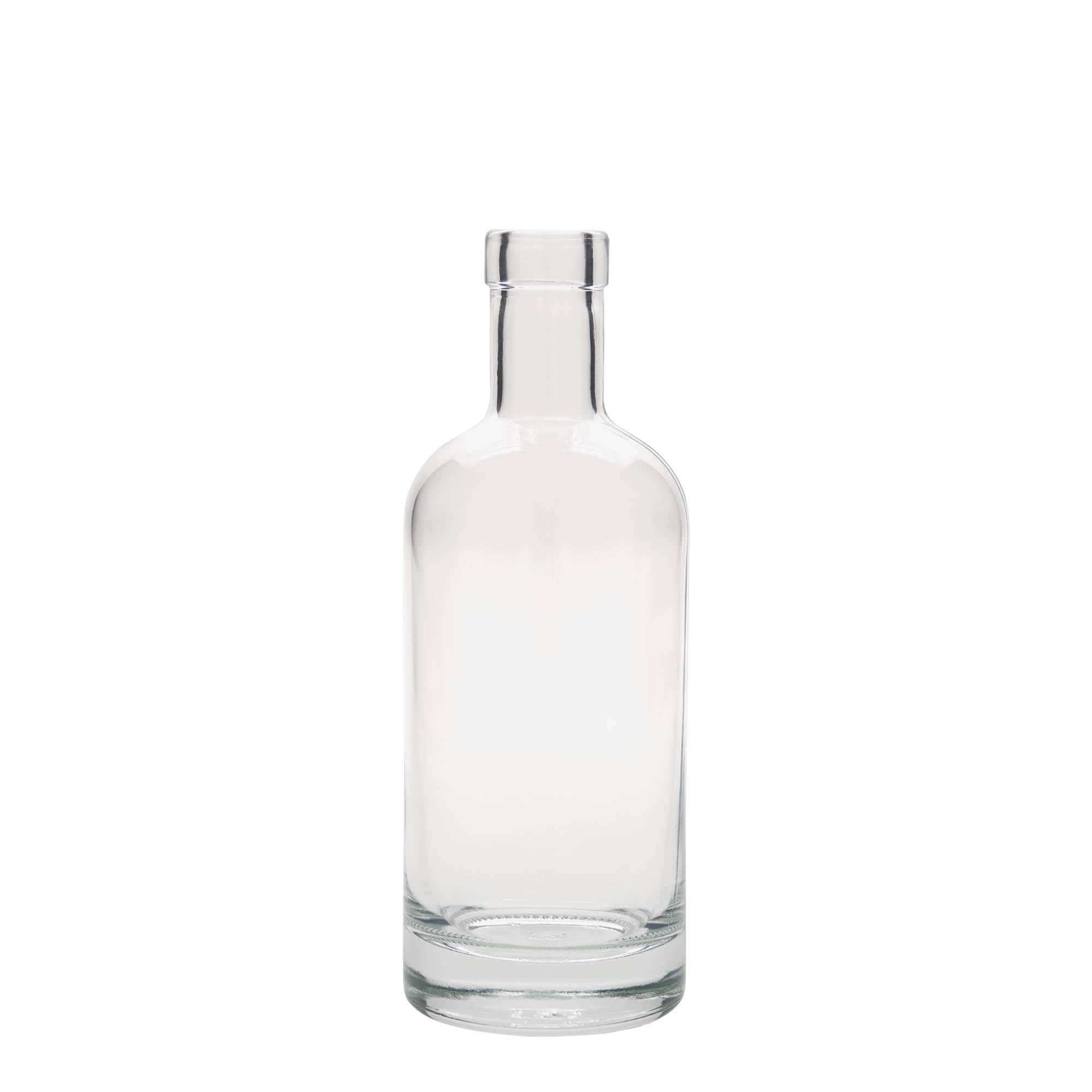 Sticlă de sticlă de 350 ml 'Linea Uno', gura: dop de plută