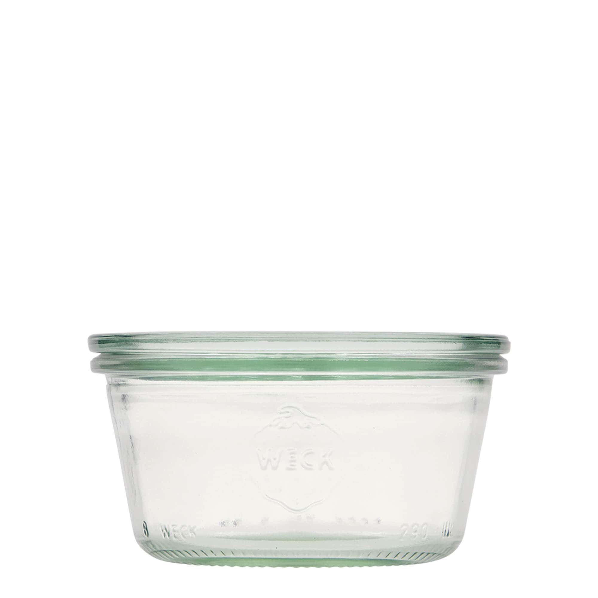 290 ml borcan WECK cu gura largă, margine rotundă