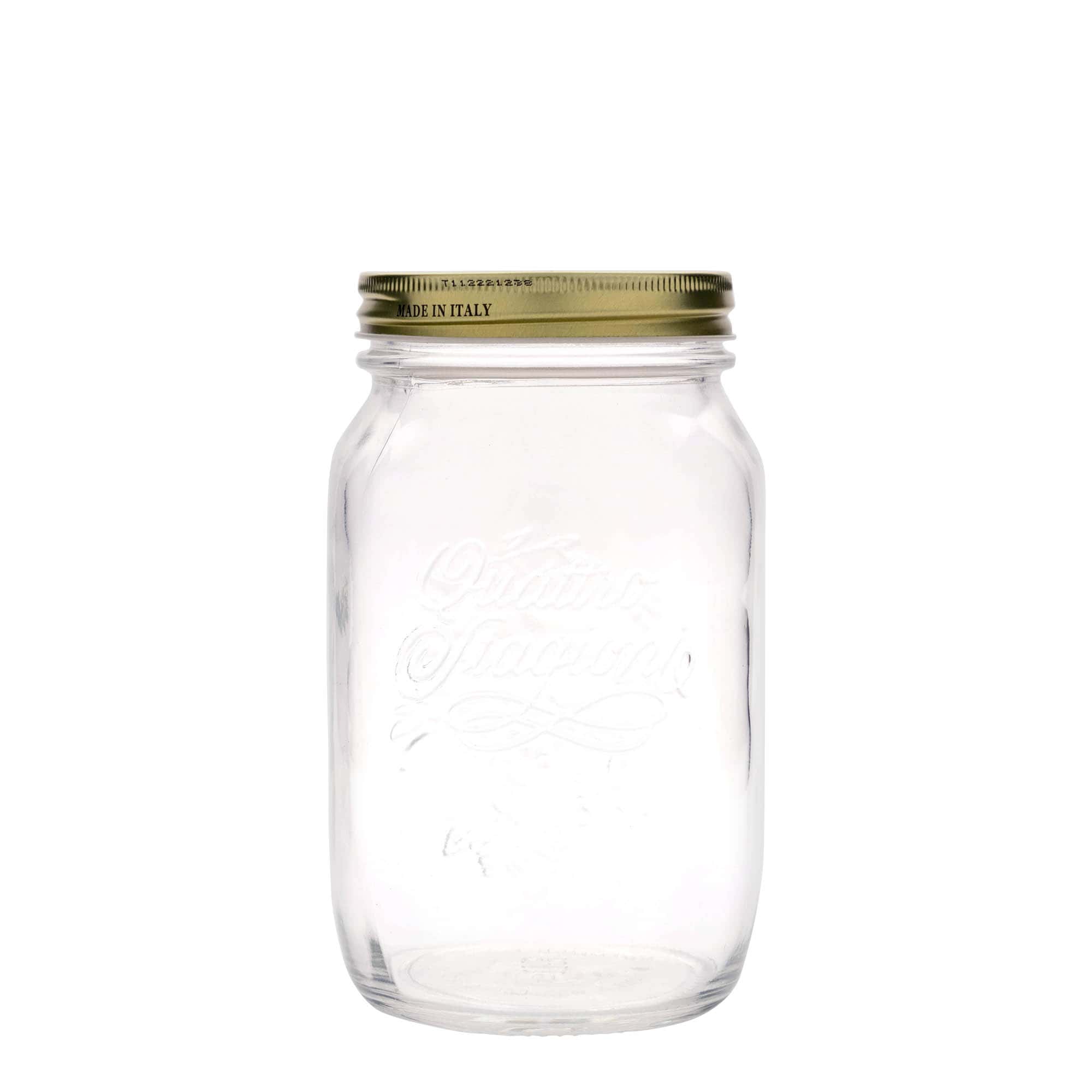1.000 ml sticlă „Quattro Stagioni”, gură: capac cu filet