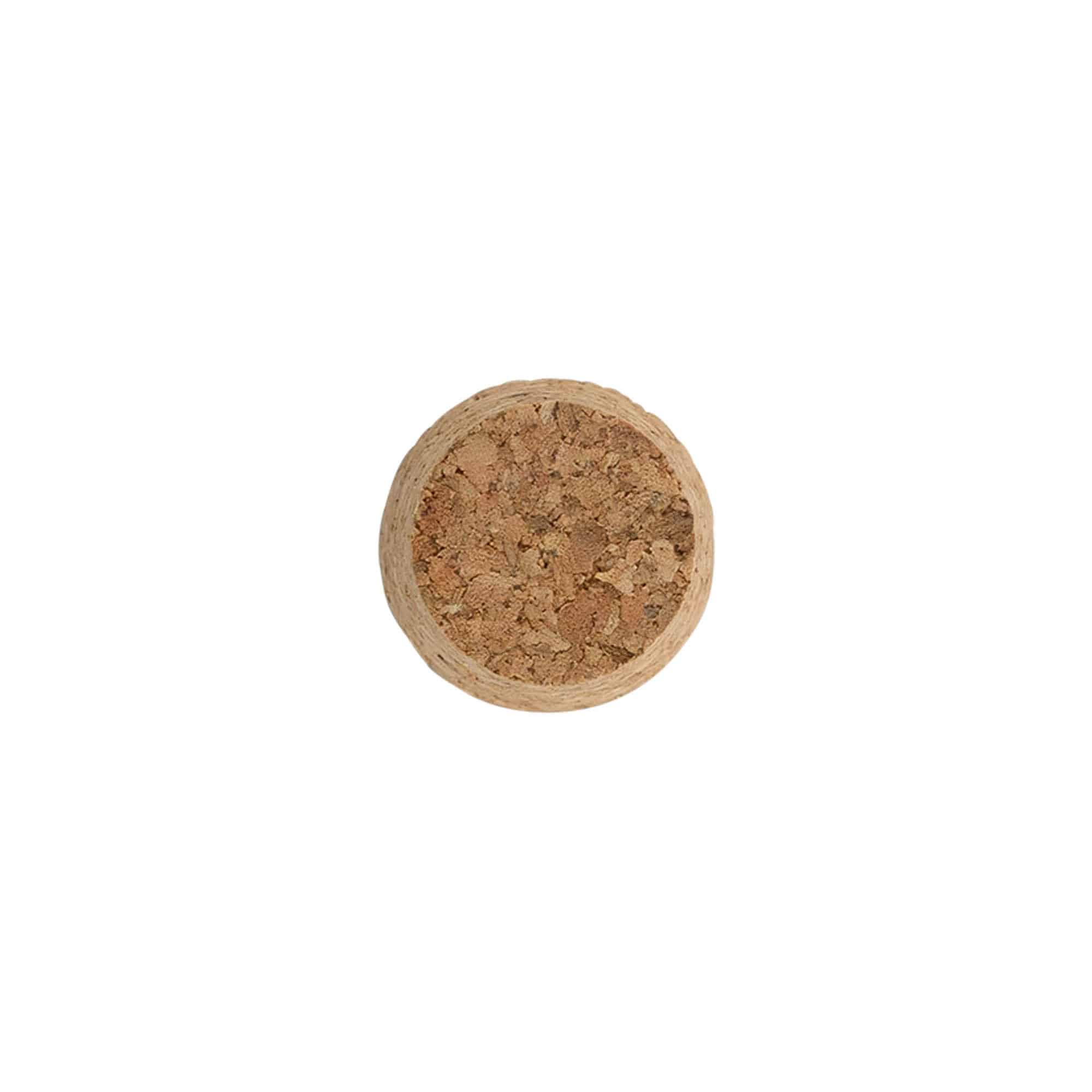 Dop conic 21-26 x 27, dop presat, bej, pentru gura: plută