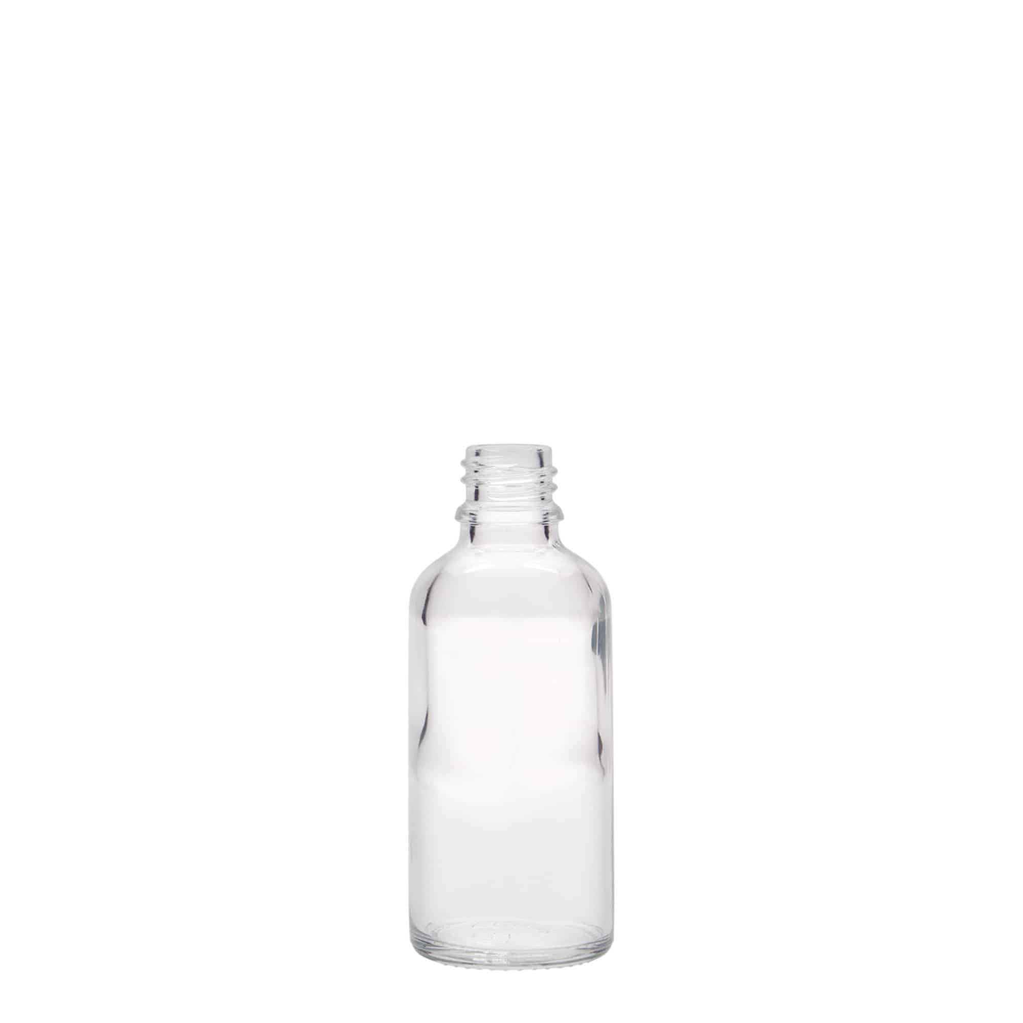 50 ml sticlă medicală, sticlă, gura: DIN 18