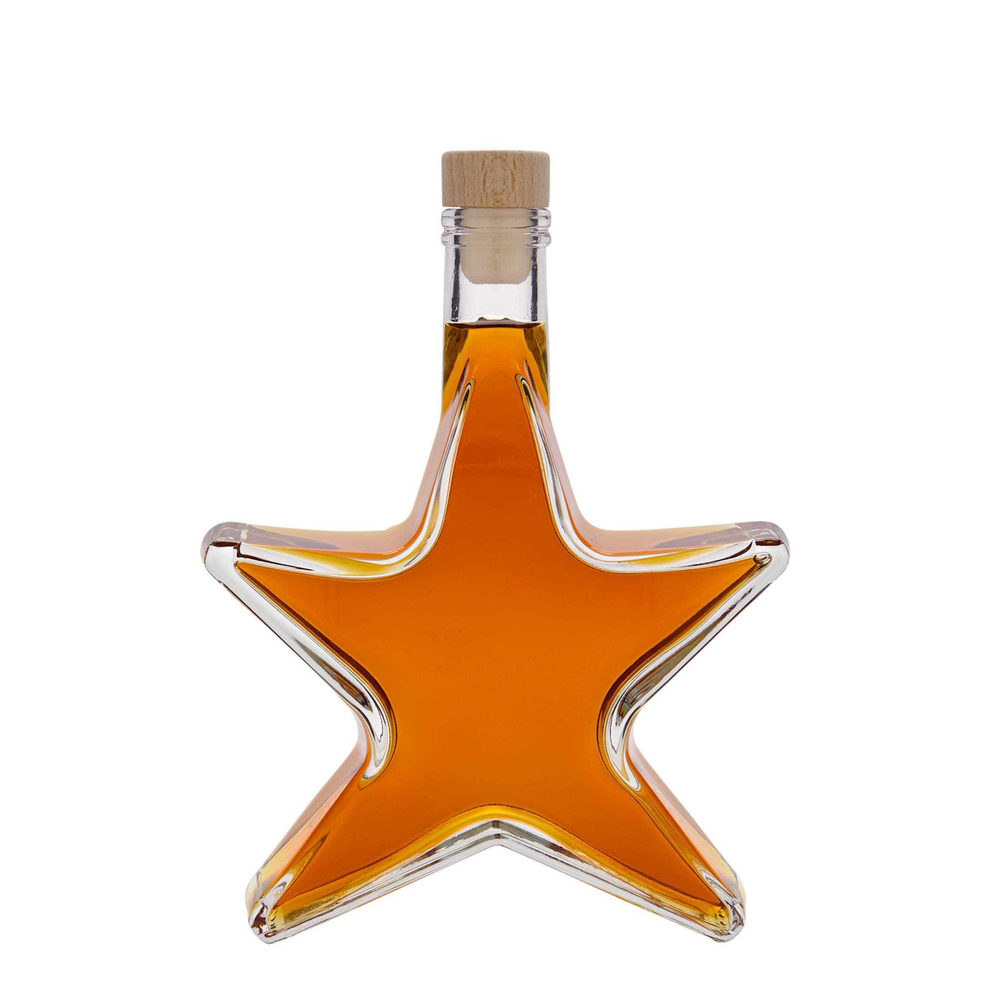 Sticlă de sticlă de 350 ml „Stea”, gura: plută