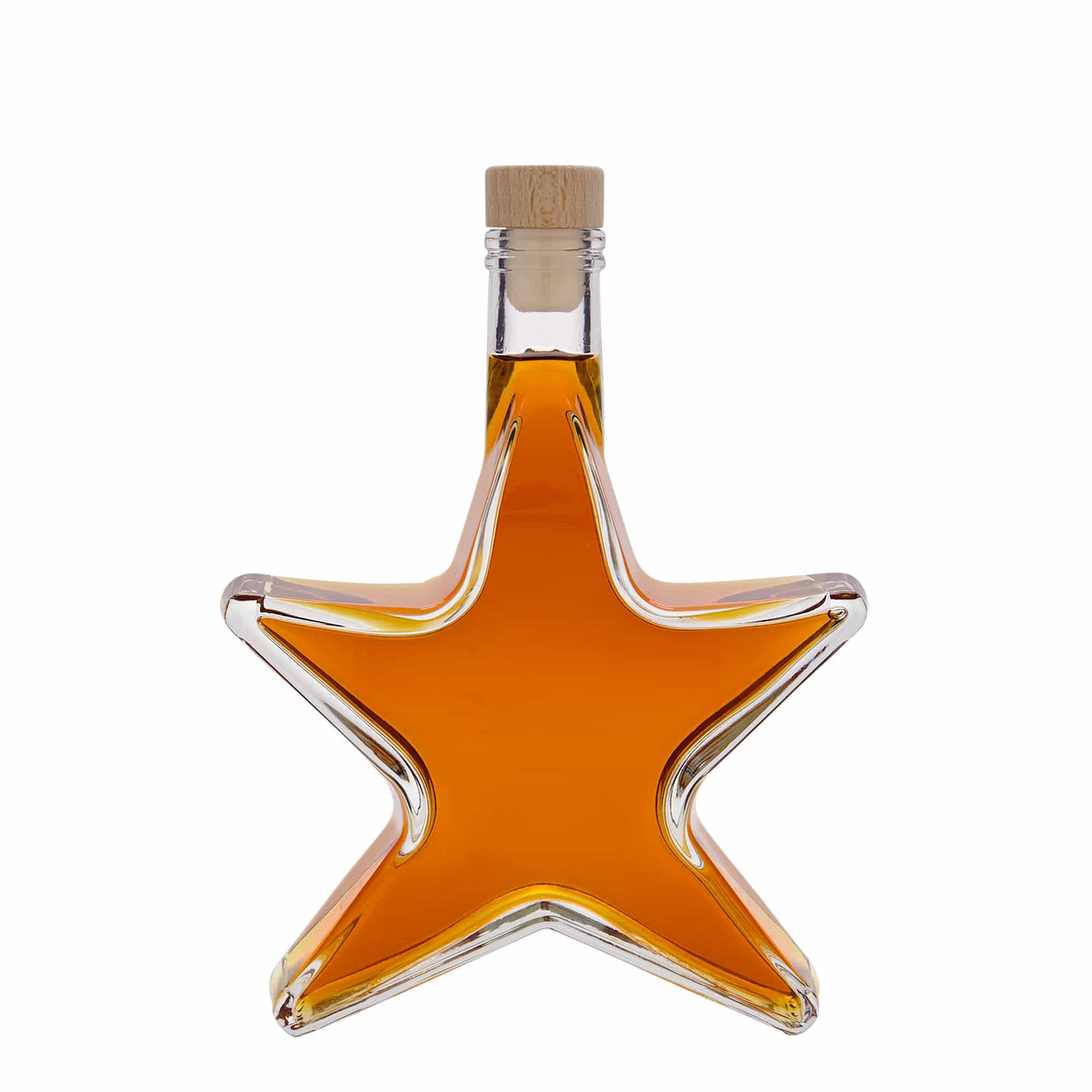 Sticlă de sticlă de 350 ml „Stea”, gura: plută
