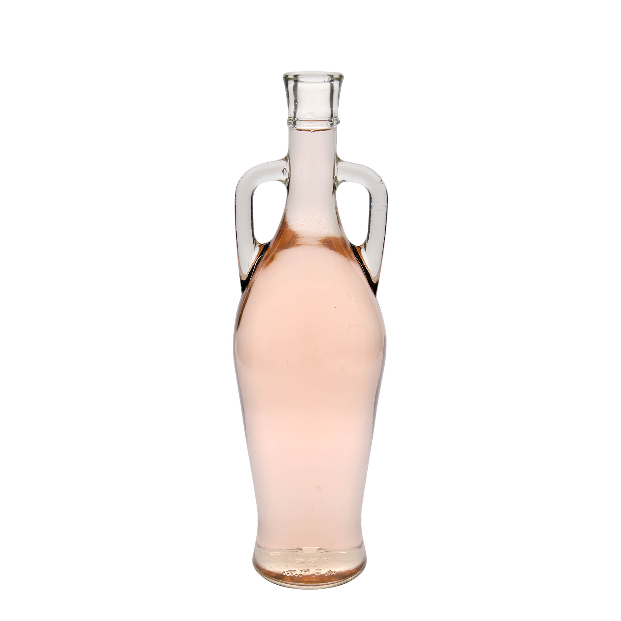 Sticlă de sticlă de 750 ml „Amforă”, gura: dop de plută Sticlă de sticlă de 750 ml „Amforă”, gura: dop de plută