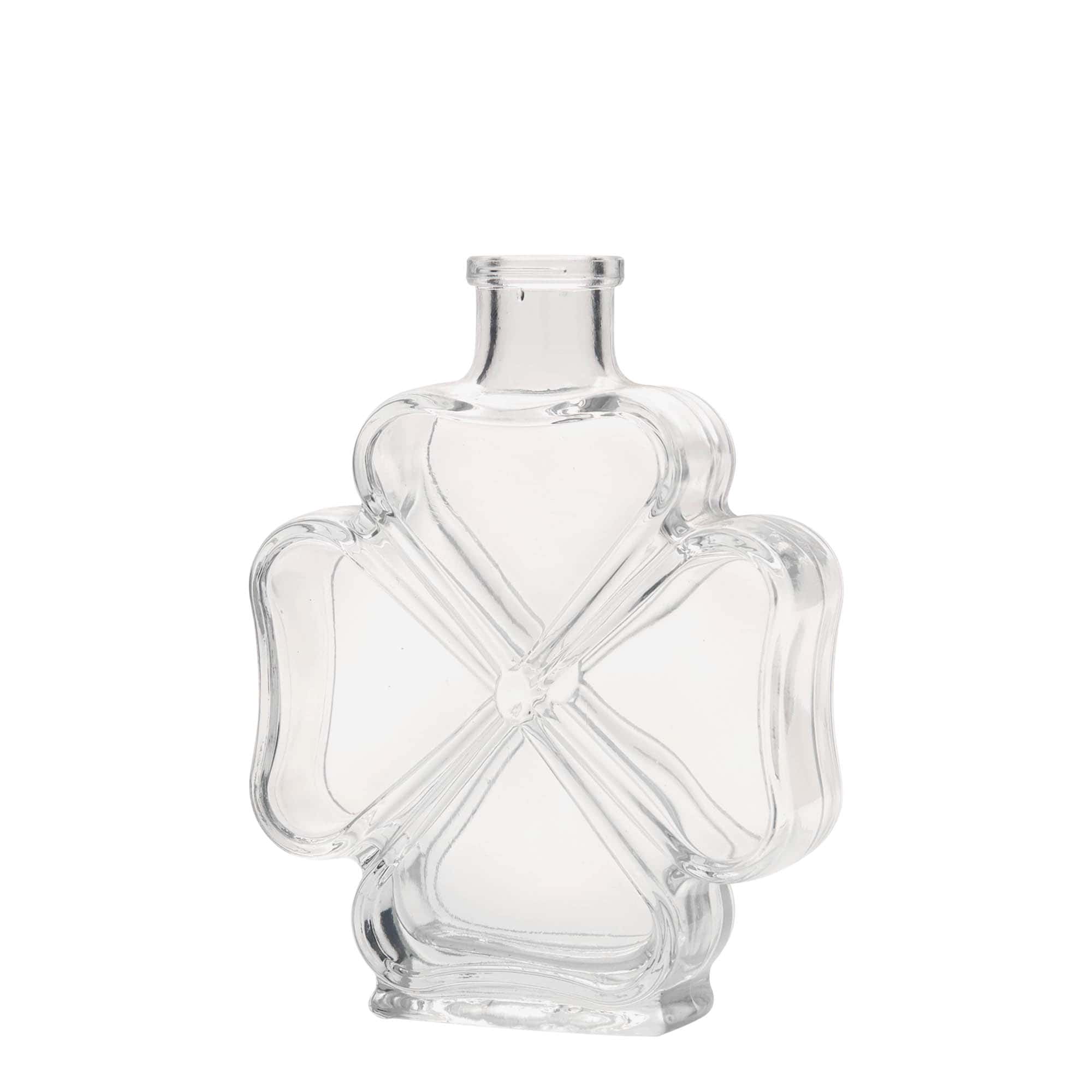 Sticlă de sticlă de 200 ml „Trifoi”, gură: dop de plută