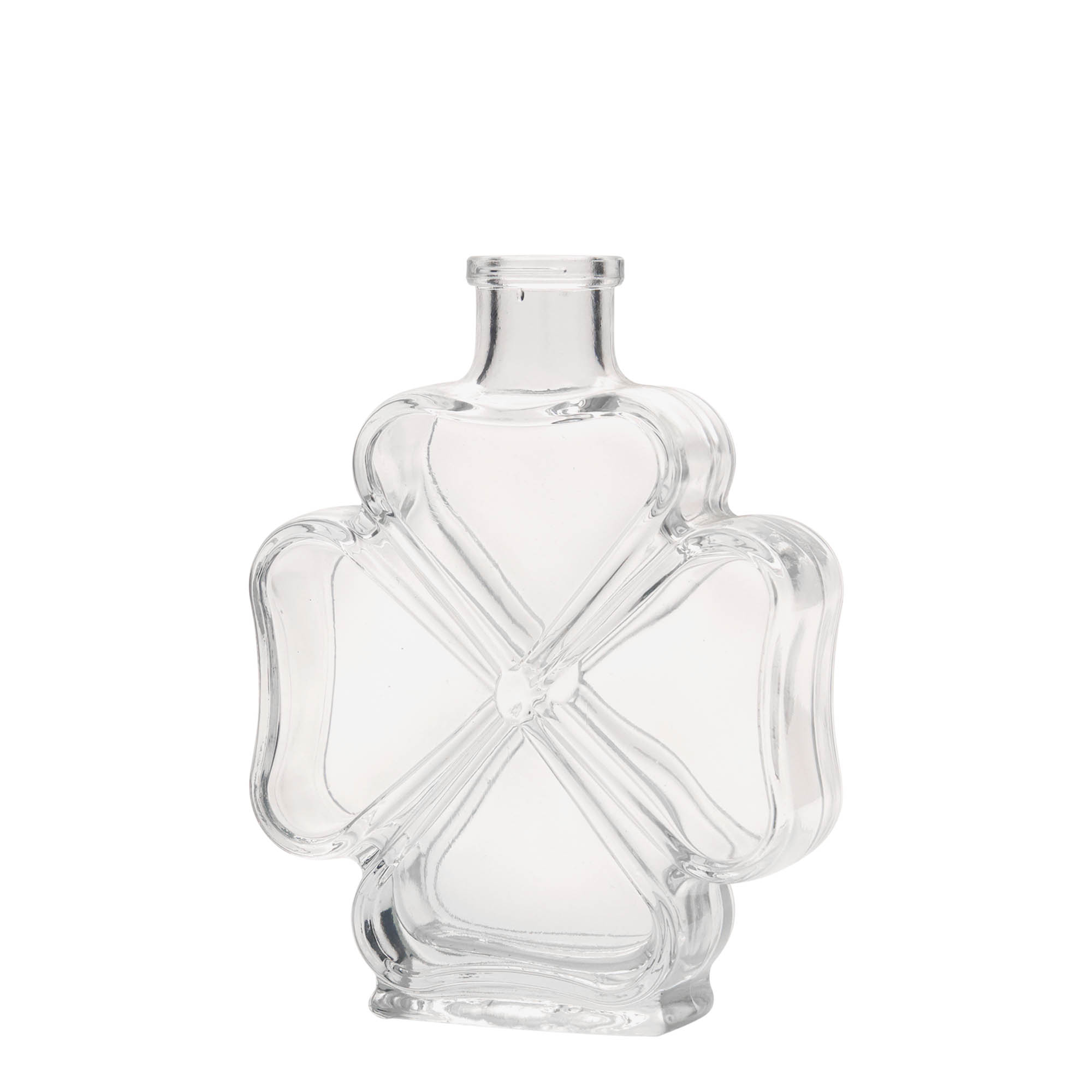 Sticlă de sticlă de 200 ml „Trifoi”, gură: dop de plută Sticlă de sticlă de 200 ml „Trifoi”, gură: dop de plută