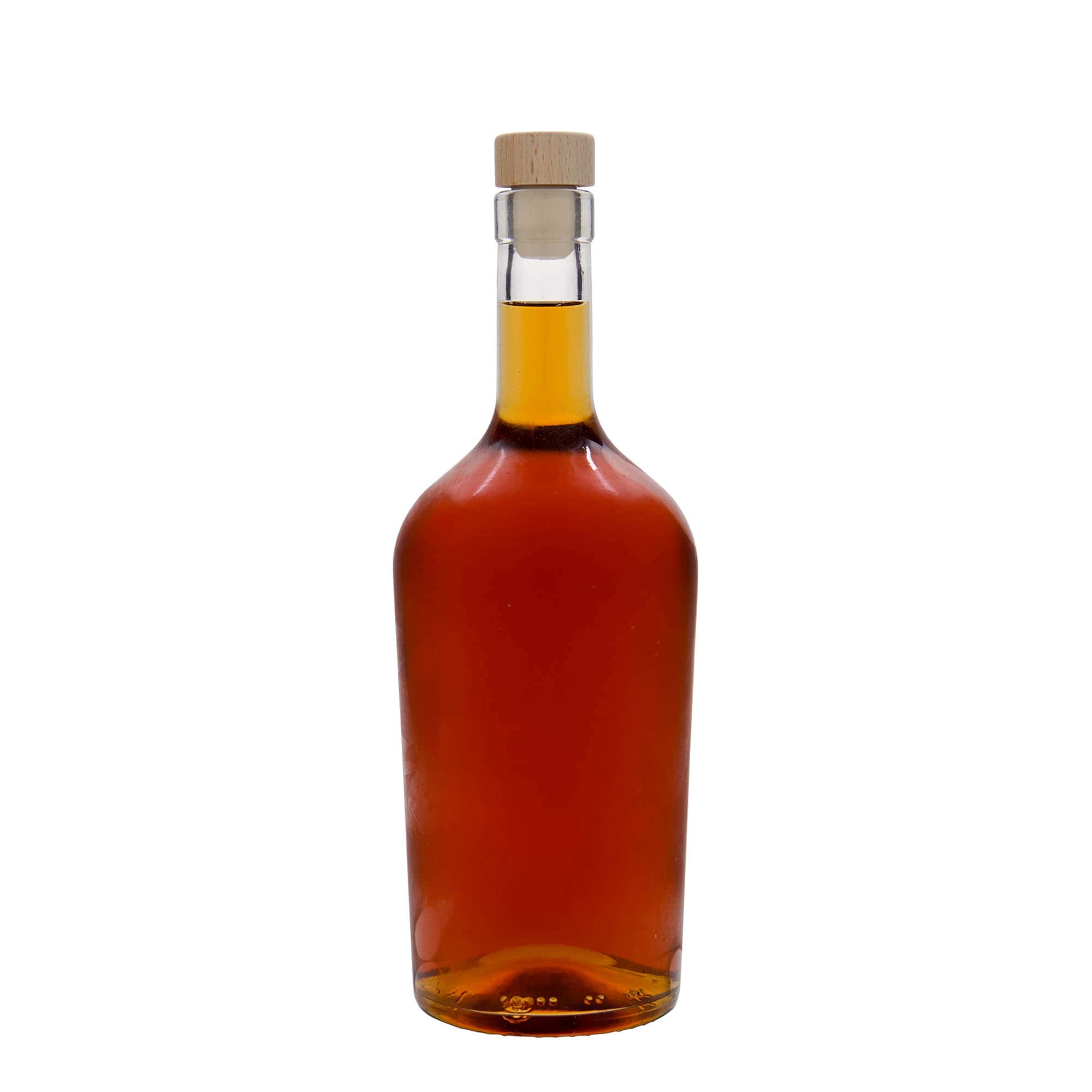 Sticlă de sticlă 700 ml „Margarethe”, gura: dop de plută