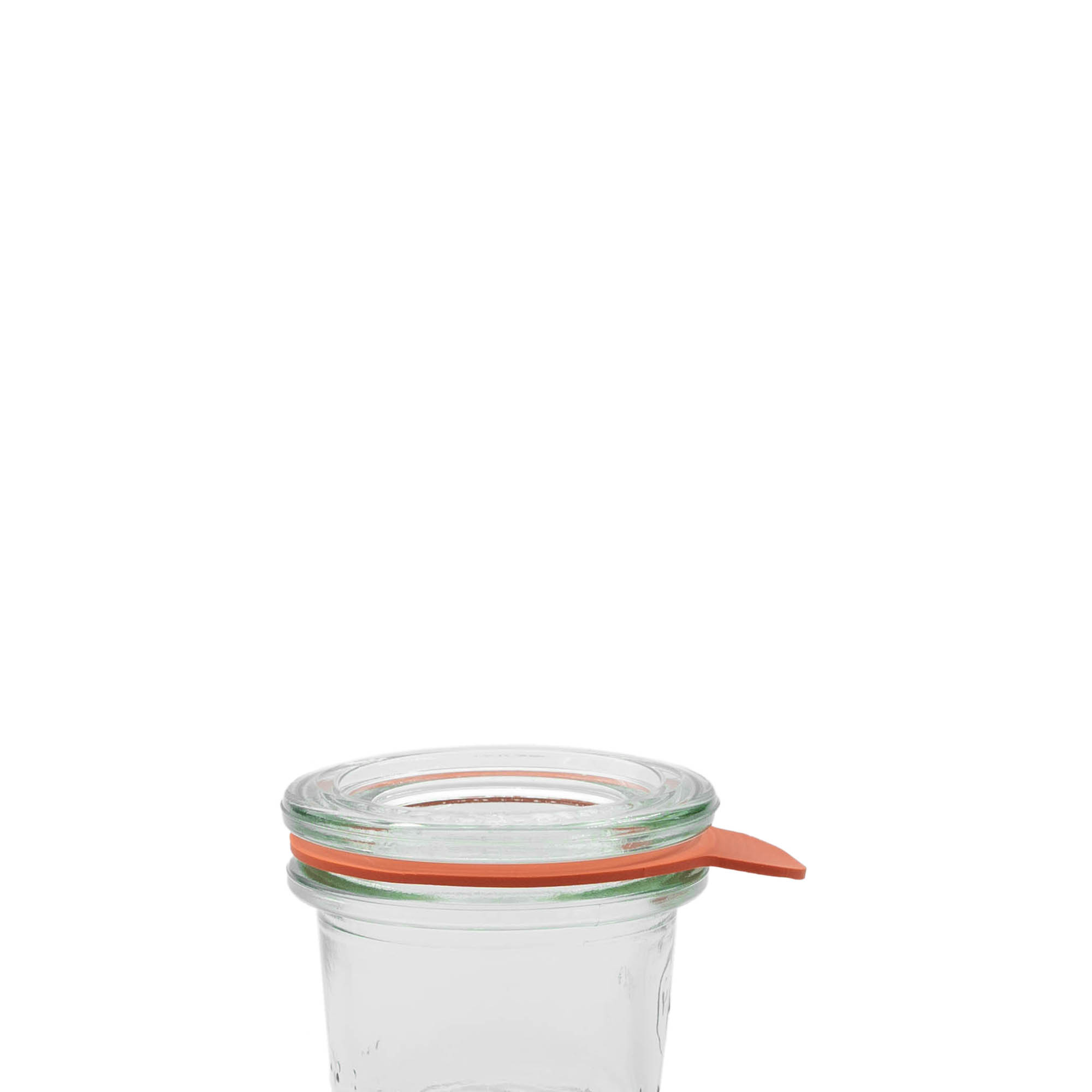 Inel de conservare WECK RR40, roșu, gura: margine rotundă