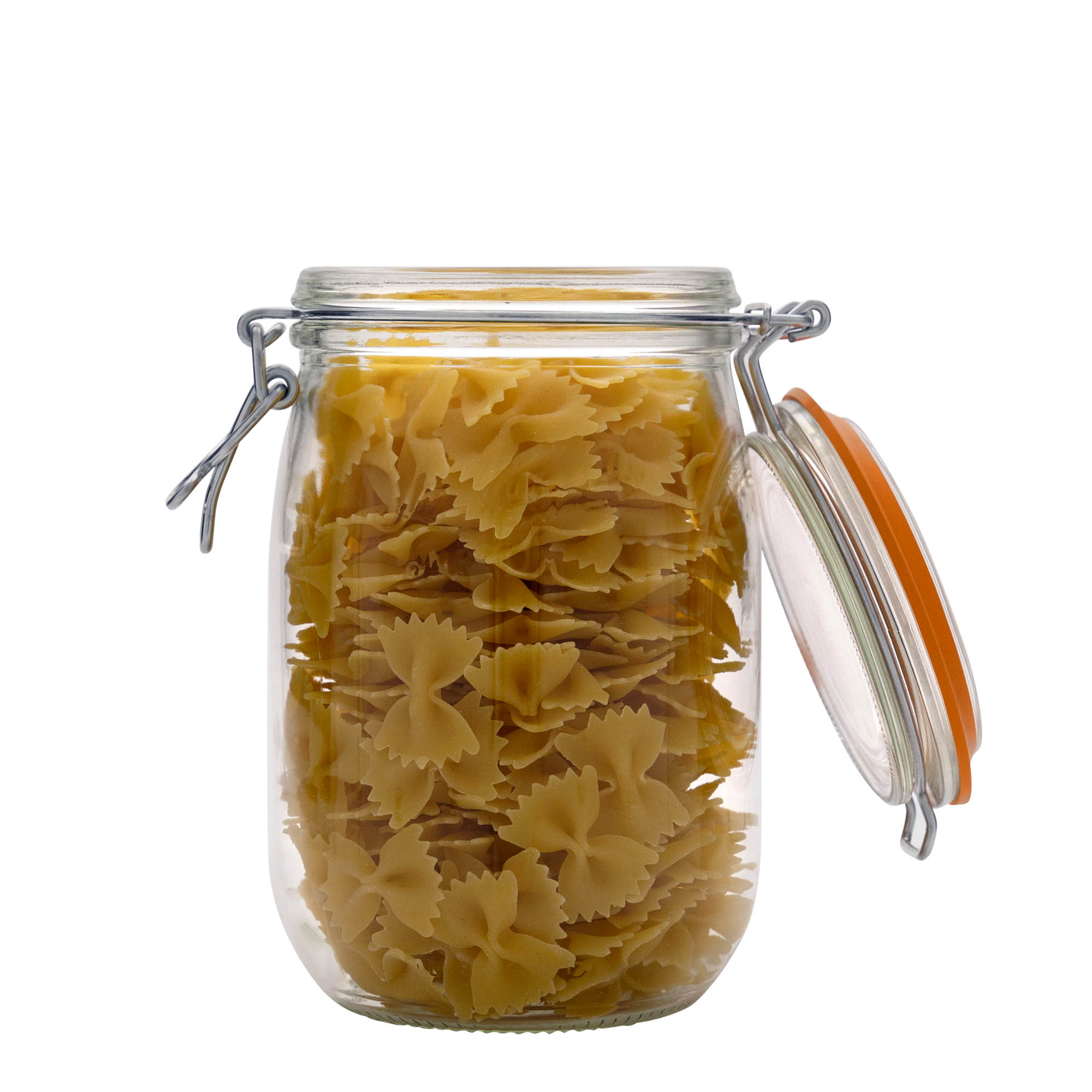 1.000 ml borcan cu clemă metalică „Le Parfait Super Bocal”, deschidere: închidere cu clemă metalică 1.000 ml borcan cu clemă metalică „Le Parfait Super Bocal”, deschidere: închidere cu clemă metalică