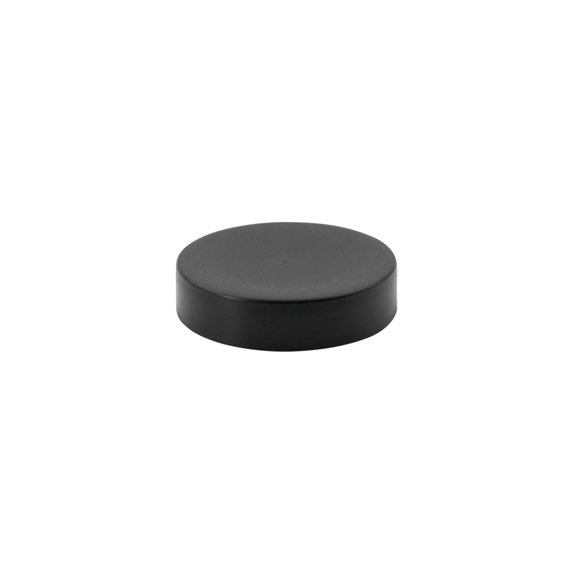 Capac cu filet pentru 50 ml „Antonella”, plastic PP, negru