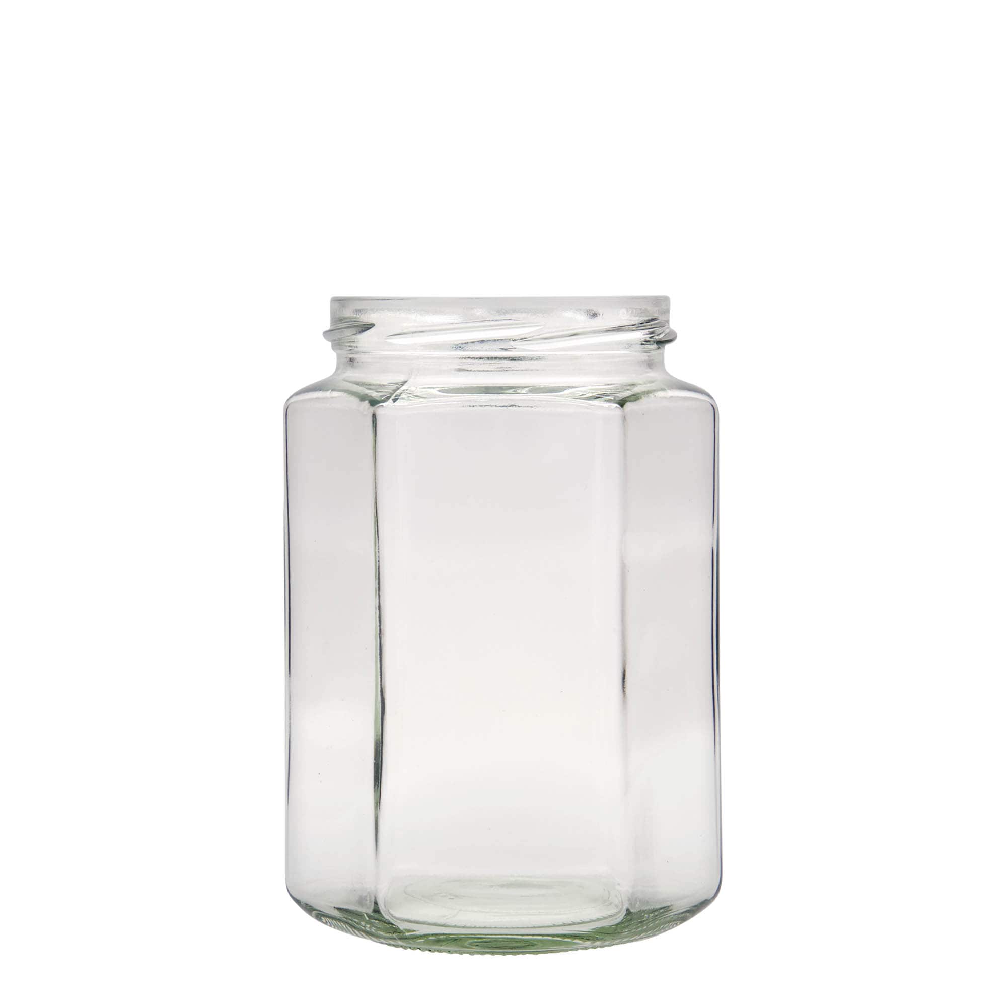 770 ml borcan hexagonal, gura: twist-off (TO 82)
