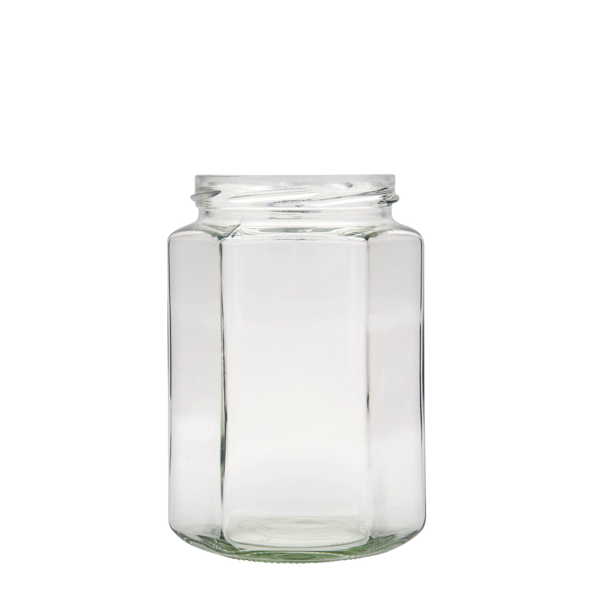 770 ml borcan hexagonal, gura: twist-off (TO 82)