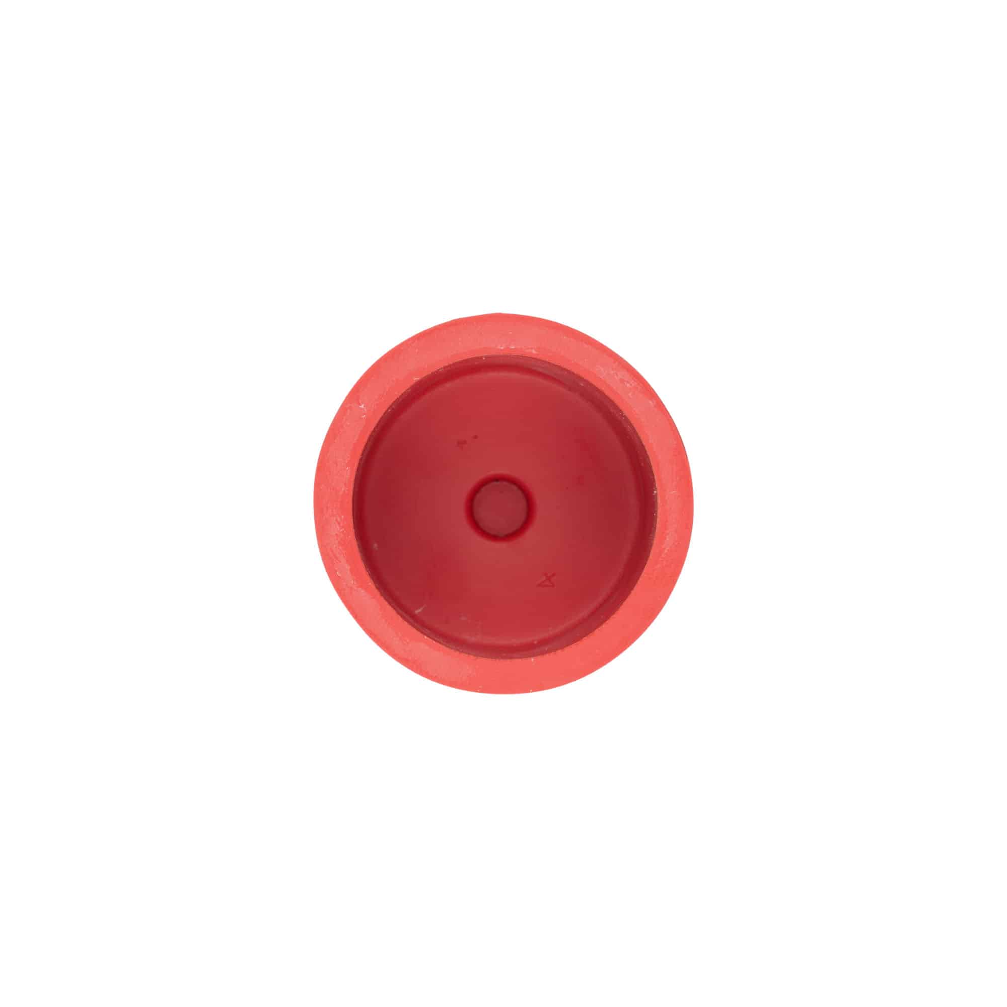 Capac punte tip 4, cauciuc, roșu