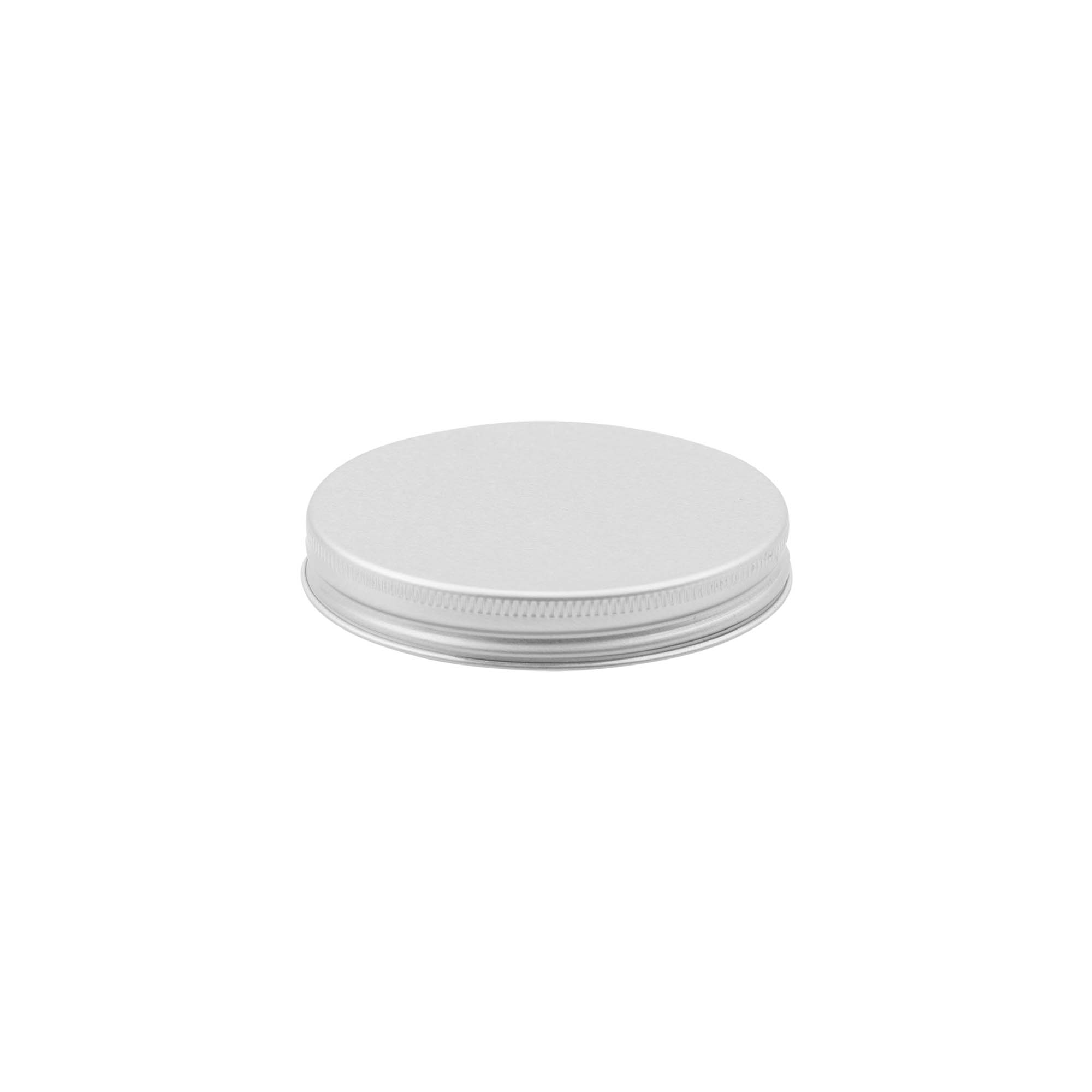 Capac cu filet, metalic, argintiu, pentru gura: 70/400 Capac cu filet, metalic, argintiu, pentru gura: 70/400