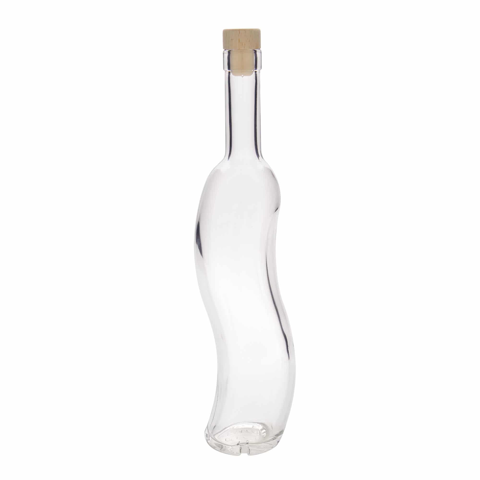 Sticlă de sticlă 500 ml „La-Ola”, semirotundă, gura: dop de plută