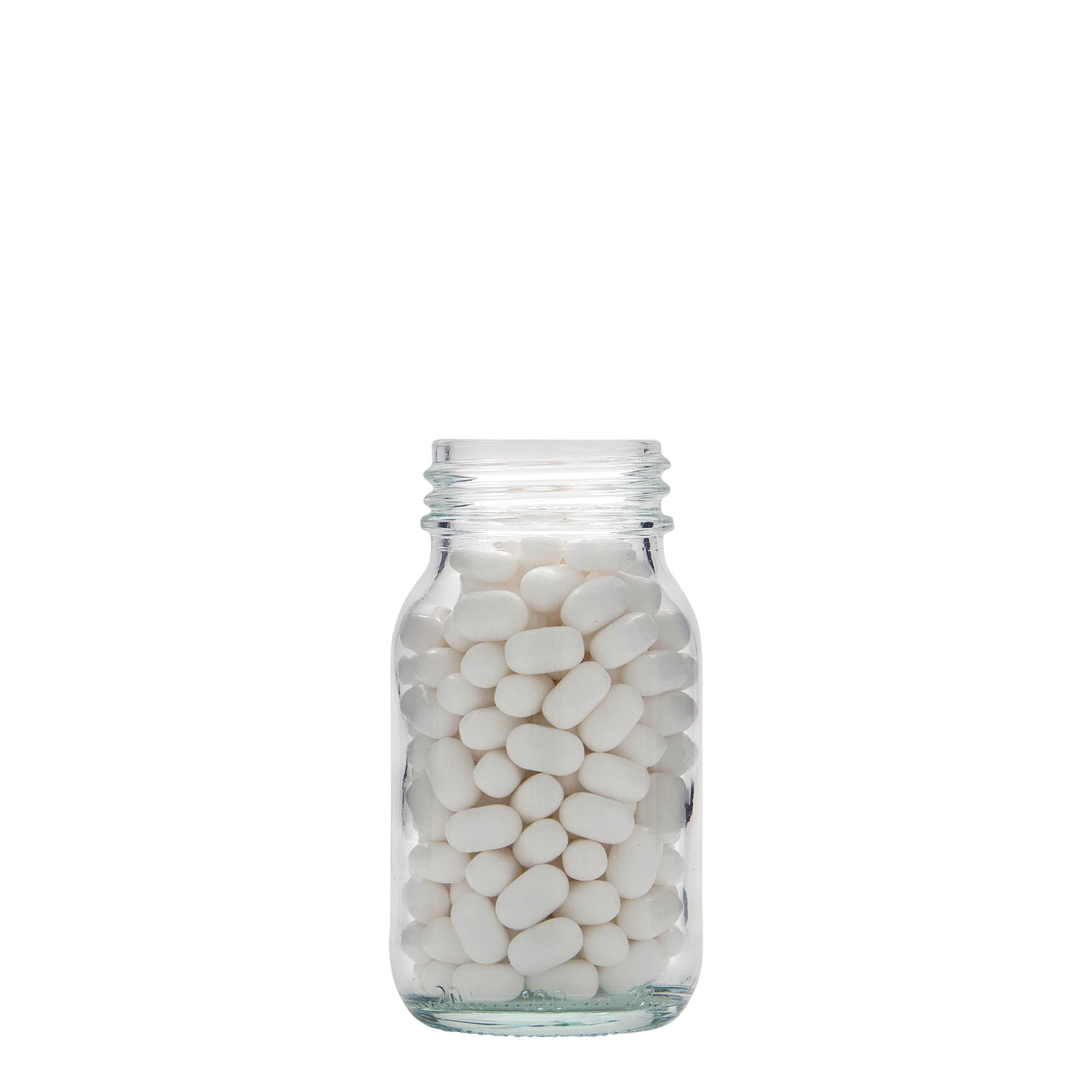 100 ml sticlă cu gât larg, deschidere: DIN 40