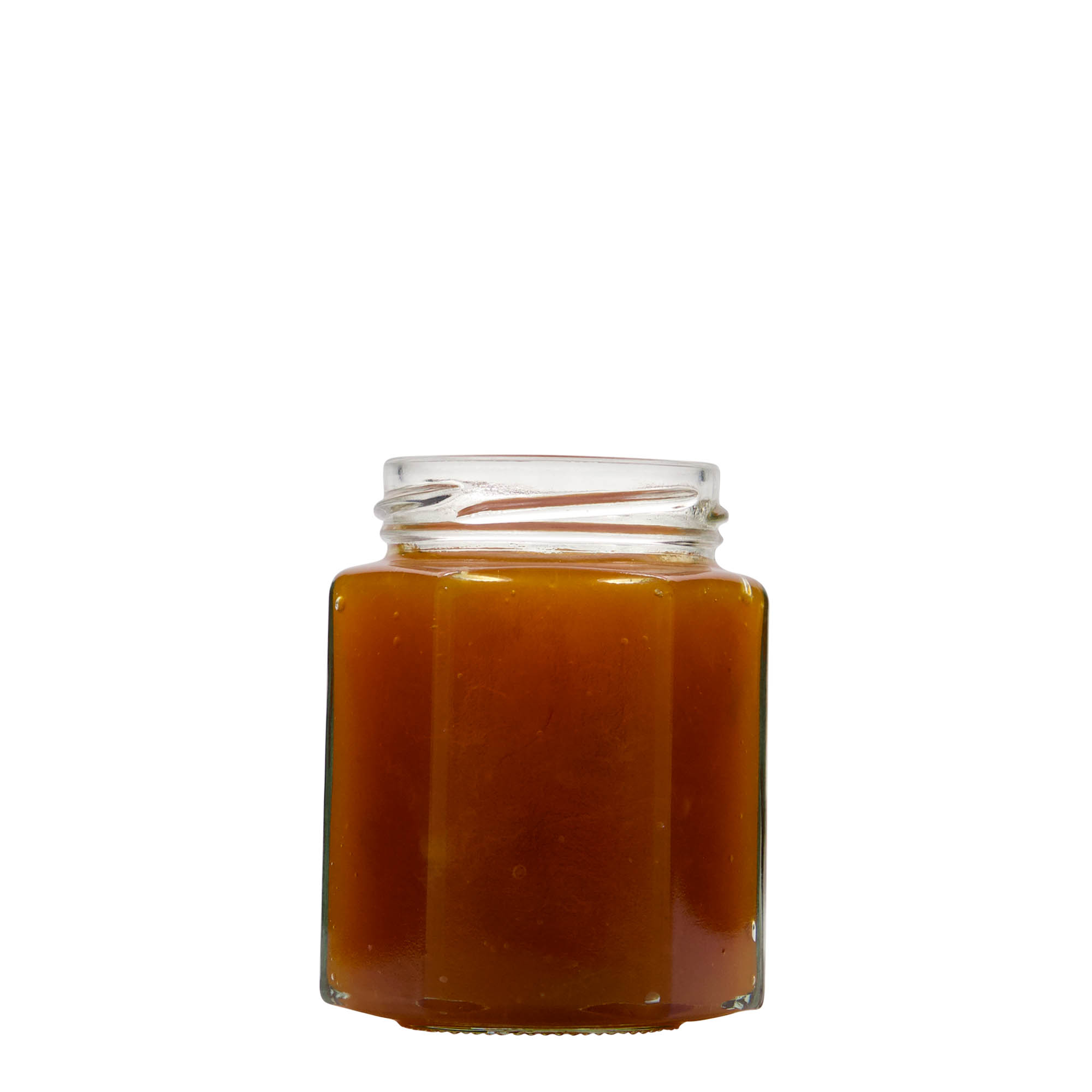 191 ml borcan hexagonal, gura: Twist-Off (TO 58) 191 ml borcan hexagonal, gura: Twist-Off (TO 58)