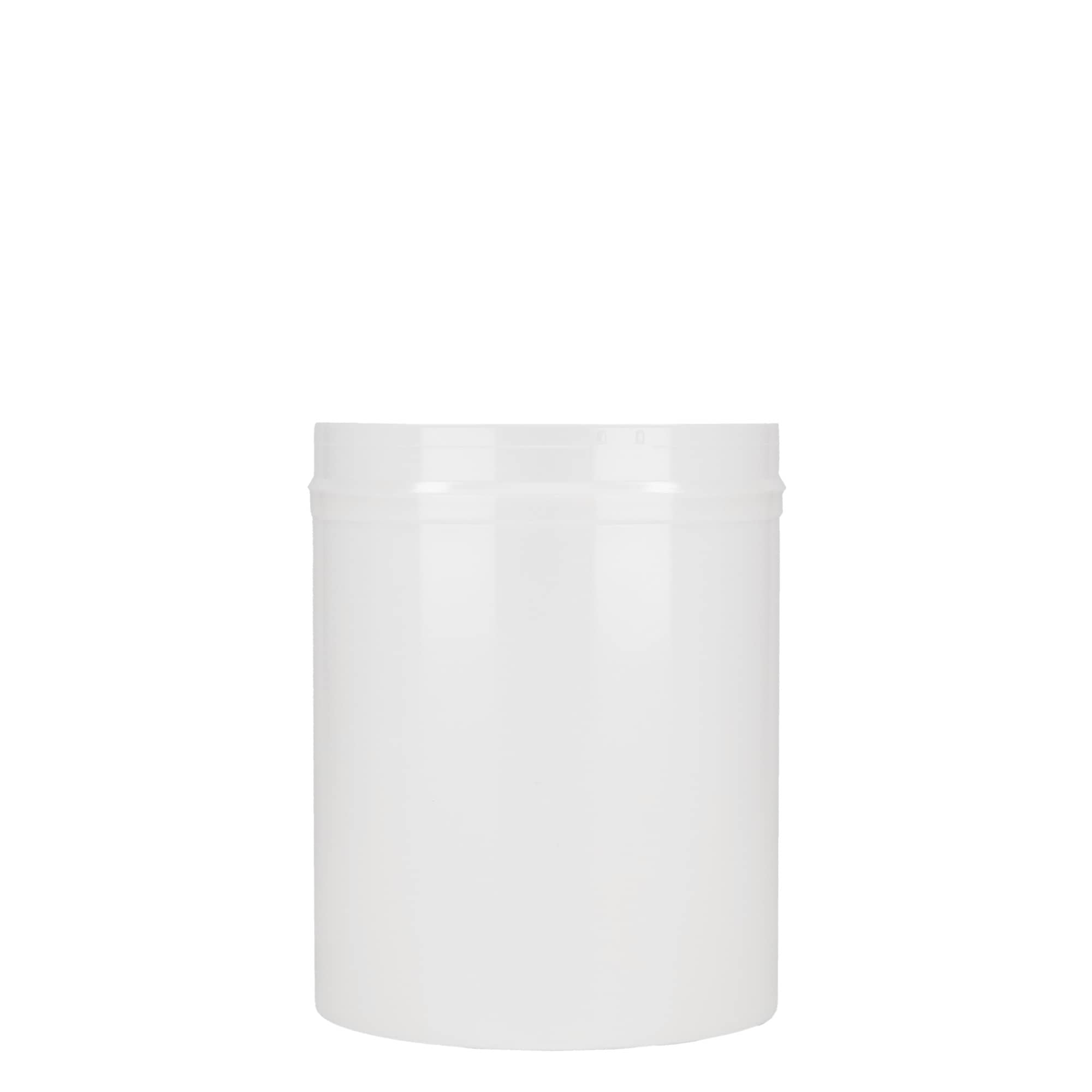 1.240 ml sticlă dozatoare „Securibox”, plastic PP, alb, gura: capac cu filet