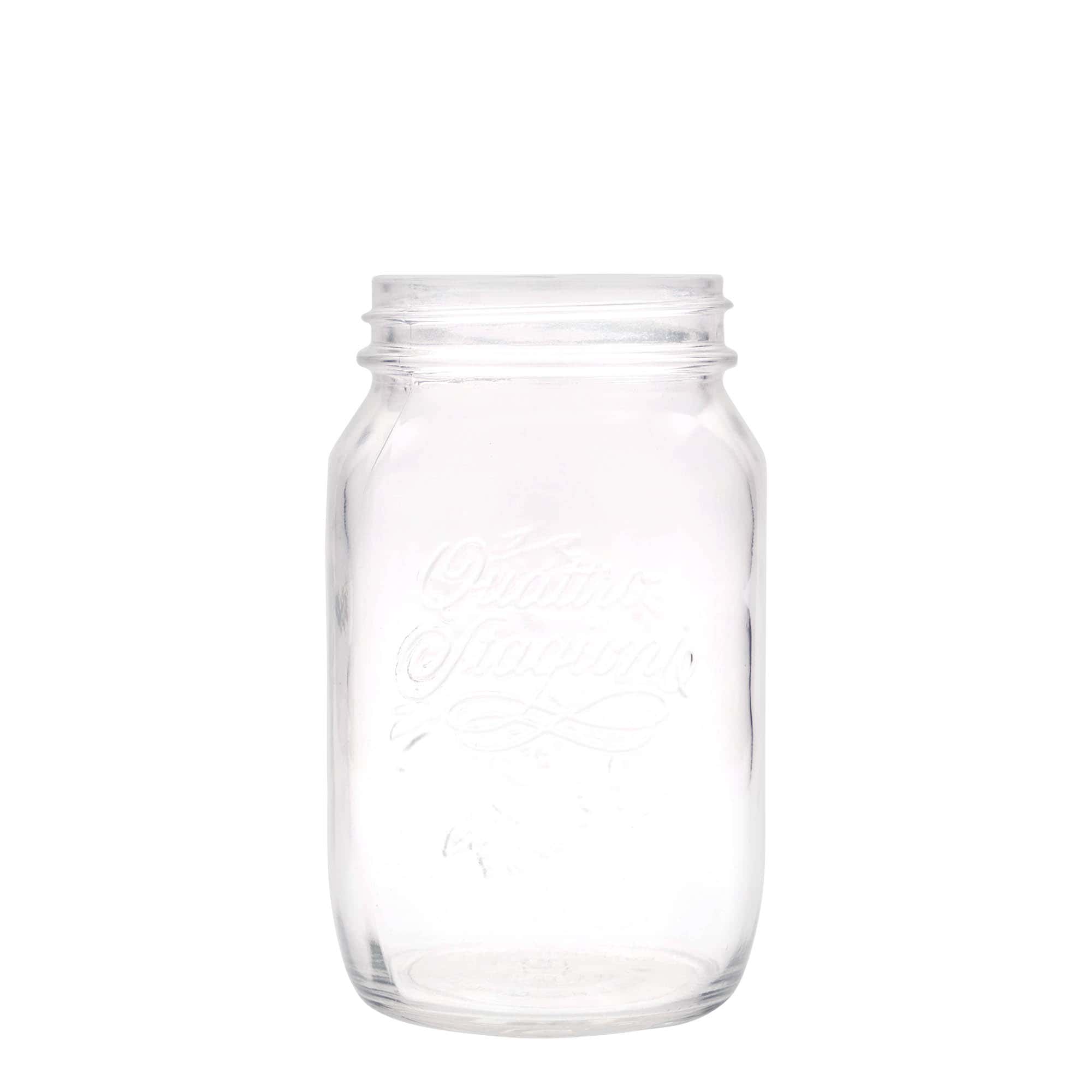 1.000 ml sticlă „Quattro Stagioni”, gură: capac cu filet