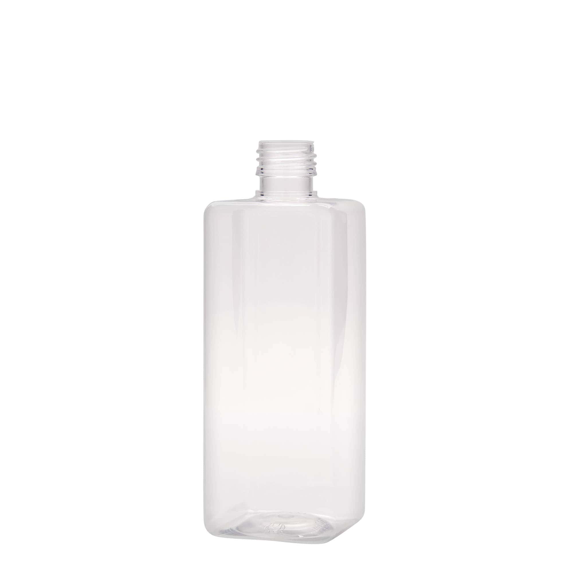 Sticlă PET 500 ml „Karl”, pătrată, plastic, gura: PP 28