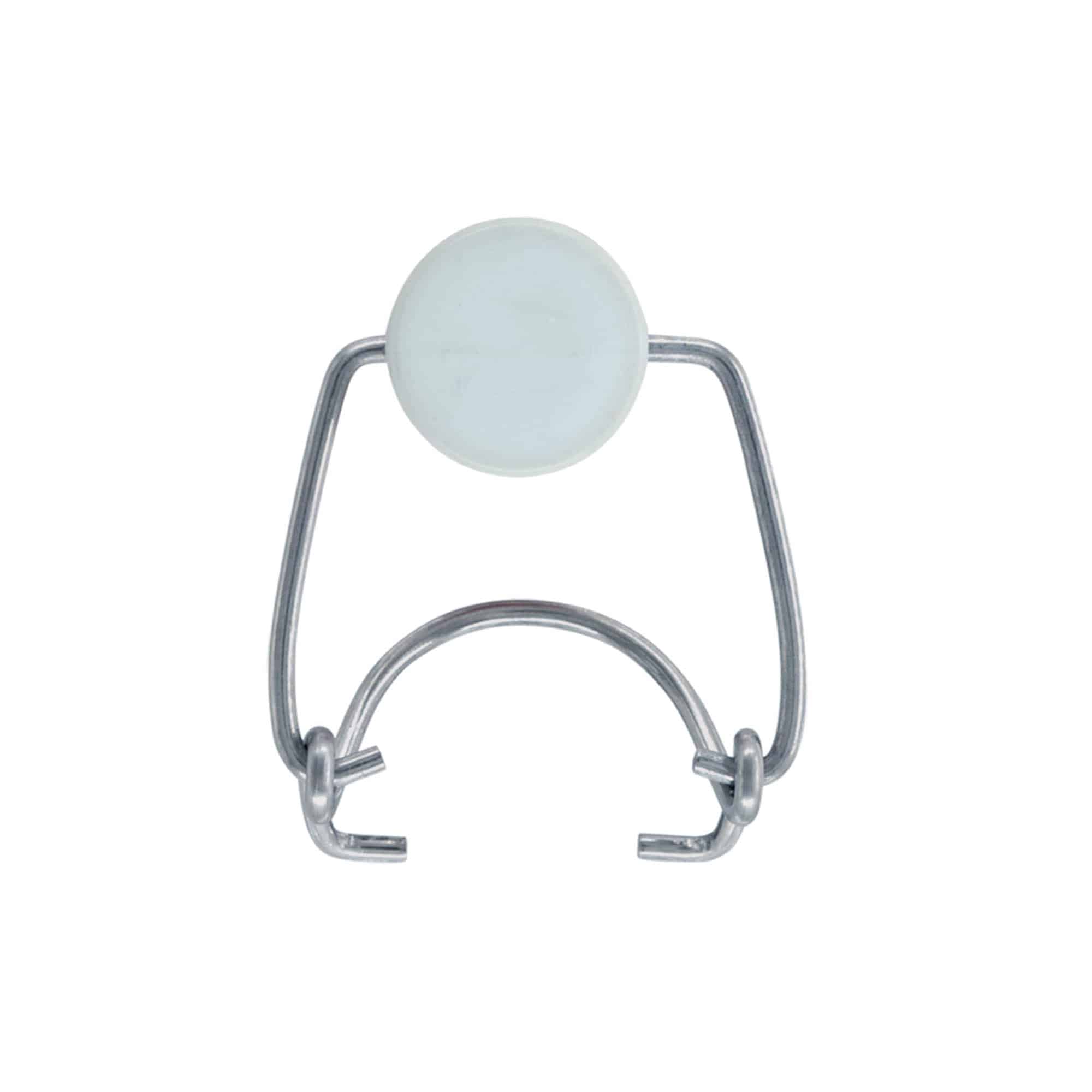 Închizător standard pentru cămașă #, plastic, roșu-alb