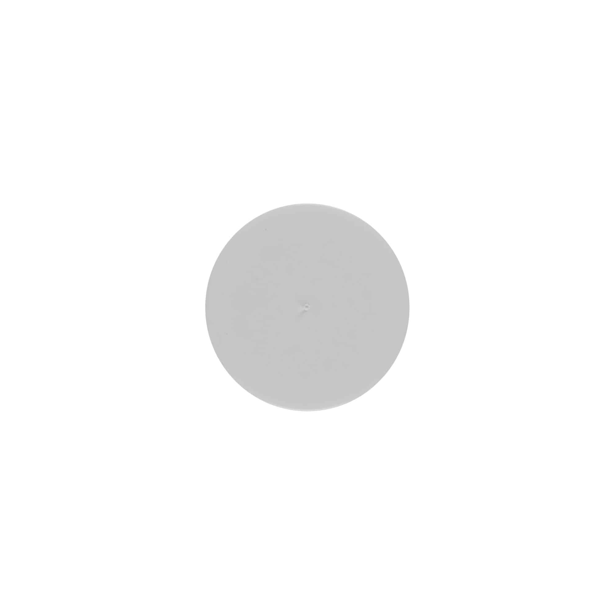Disc de acoperire pentru 5 ml 'Bianca', plastic PP, alb