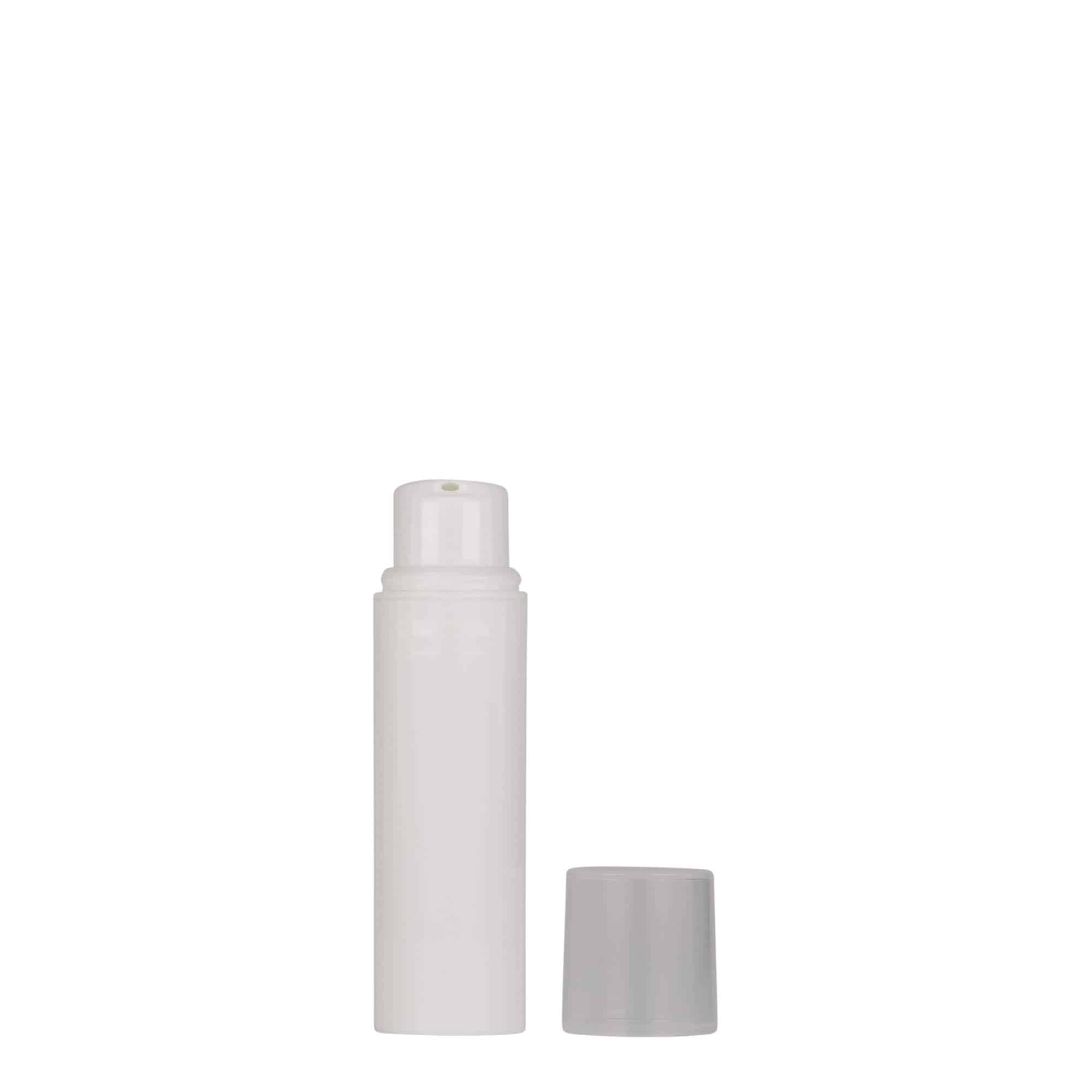 Dispenser airless de 10 ml „Nano”, plastic PP, alb Dispenser airless de 10 ml „Nano”, plastic PP, alb