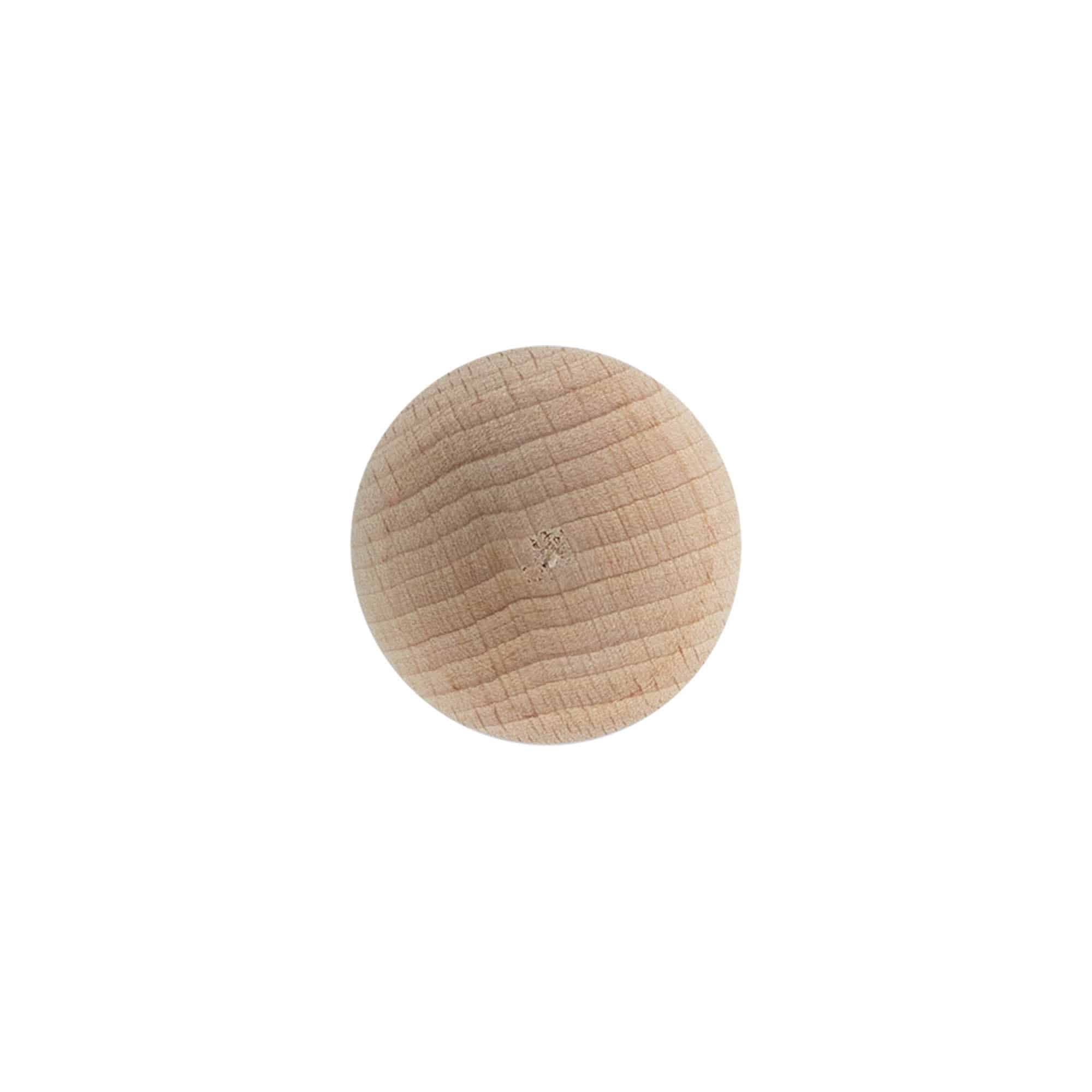 Dop cu mâner 19 mm 'bilă', lemn/plastic, pentru gură: dop de plută Dop cu mâner 19 mm 'bilă', lemn/plastic, pentru gură: dop de plută