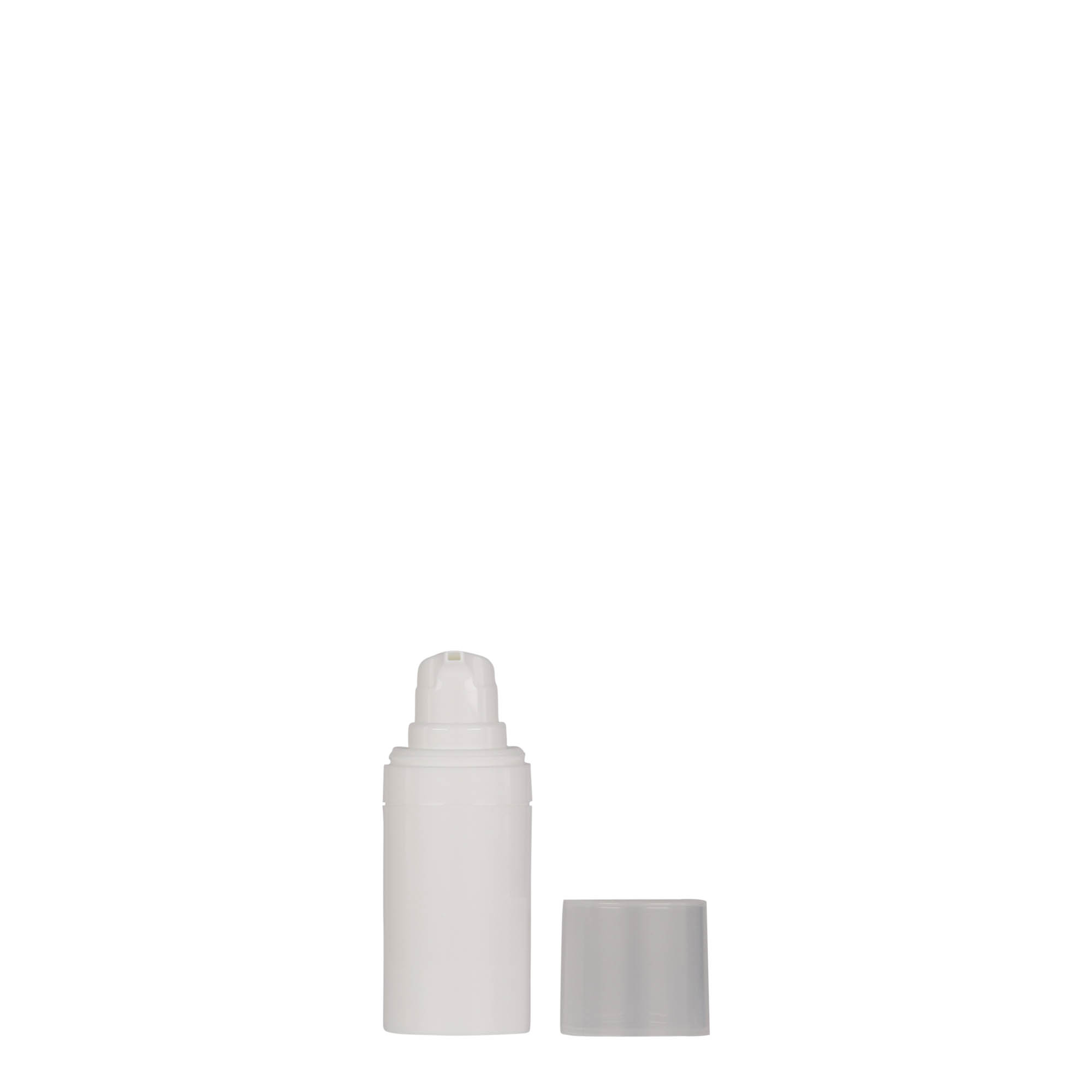 Distribuitor Airless de 15 ml „Micro”, plastic PP, alb