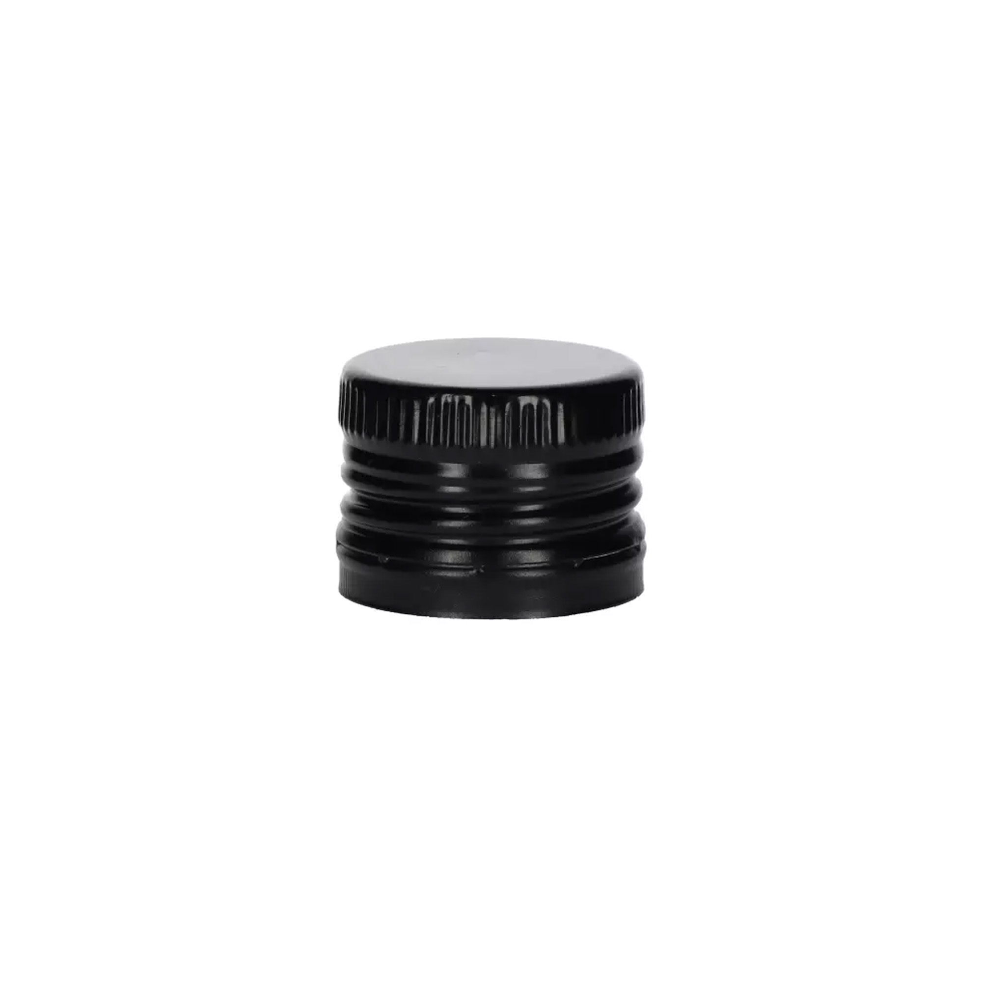 Capac cu filet și inserție pentru turnare, metal-plastic, negru, pentru deschidere: PP 31,5 Capac cu filet și inserție pentru turnare, metal-plastic, negru, pentru deschidere: PP 31,5