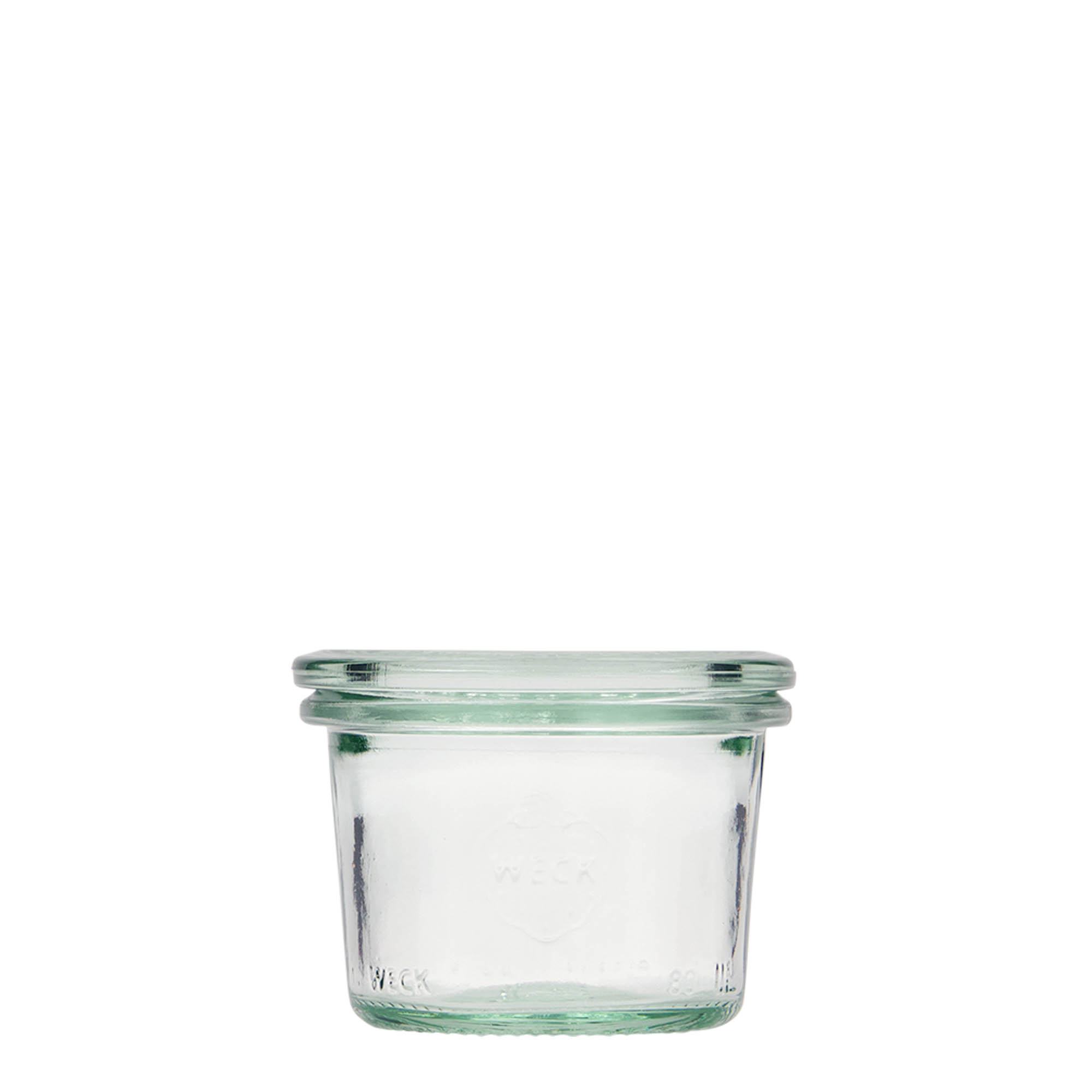 80 ml borcan WECK cu gura rotundă, margine rotundă 80 ml borcan WECK cu gura rotundă, margine rotundă
