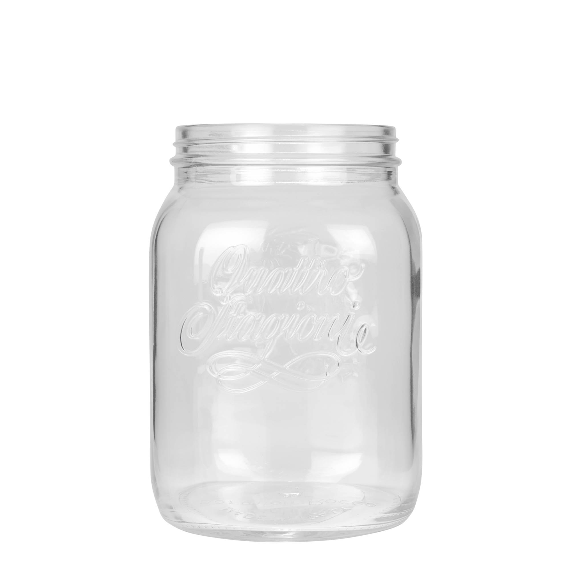 2.000 ml sticlă „Quattro Stagioni”, gura: capac cu filet