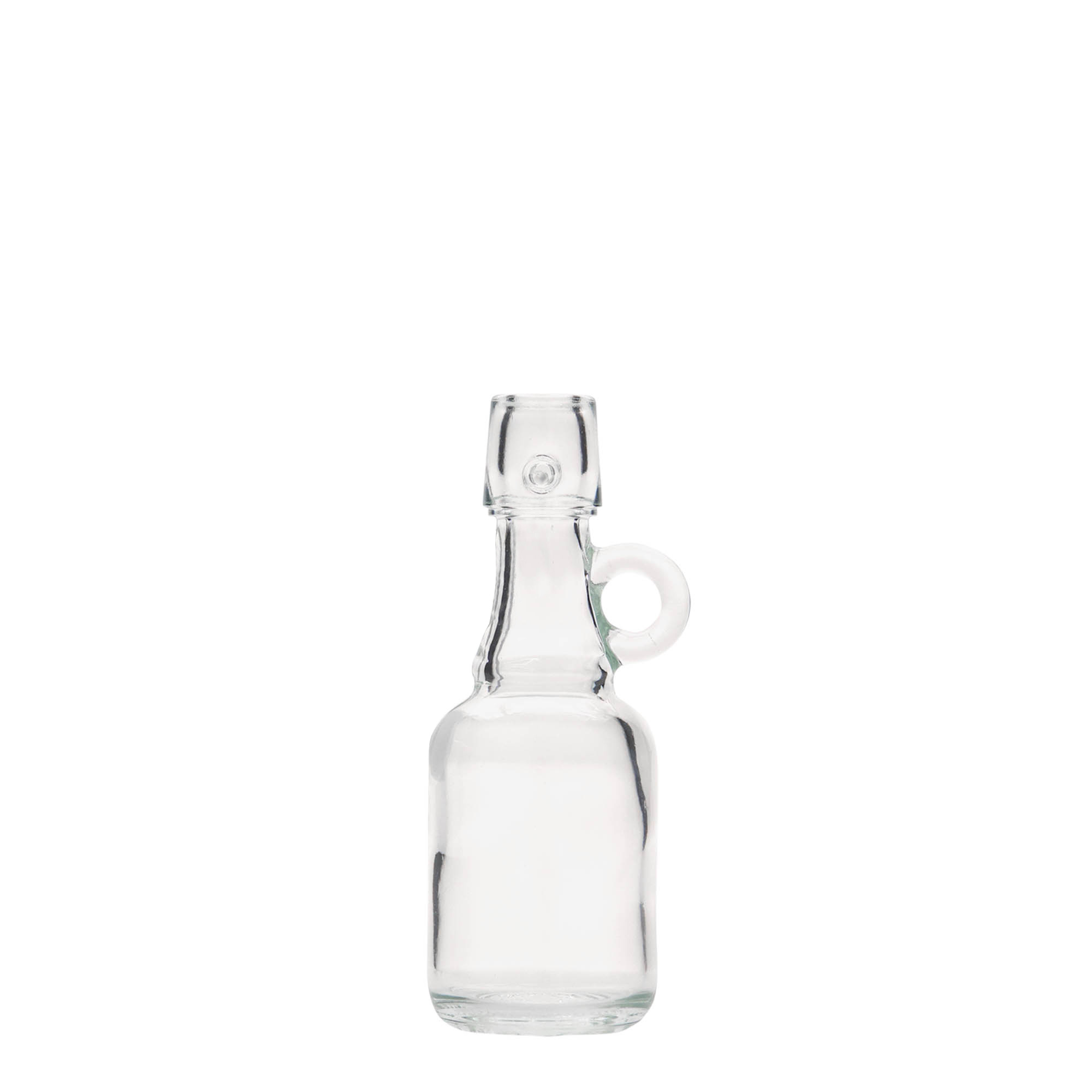 Sticlă de sticlă de 40 ml „Santos”, deschidere: capac cu balama
