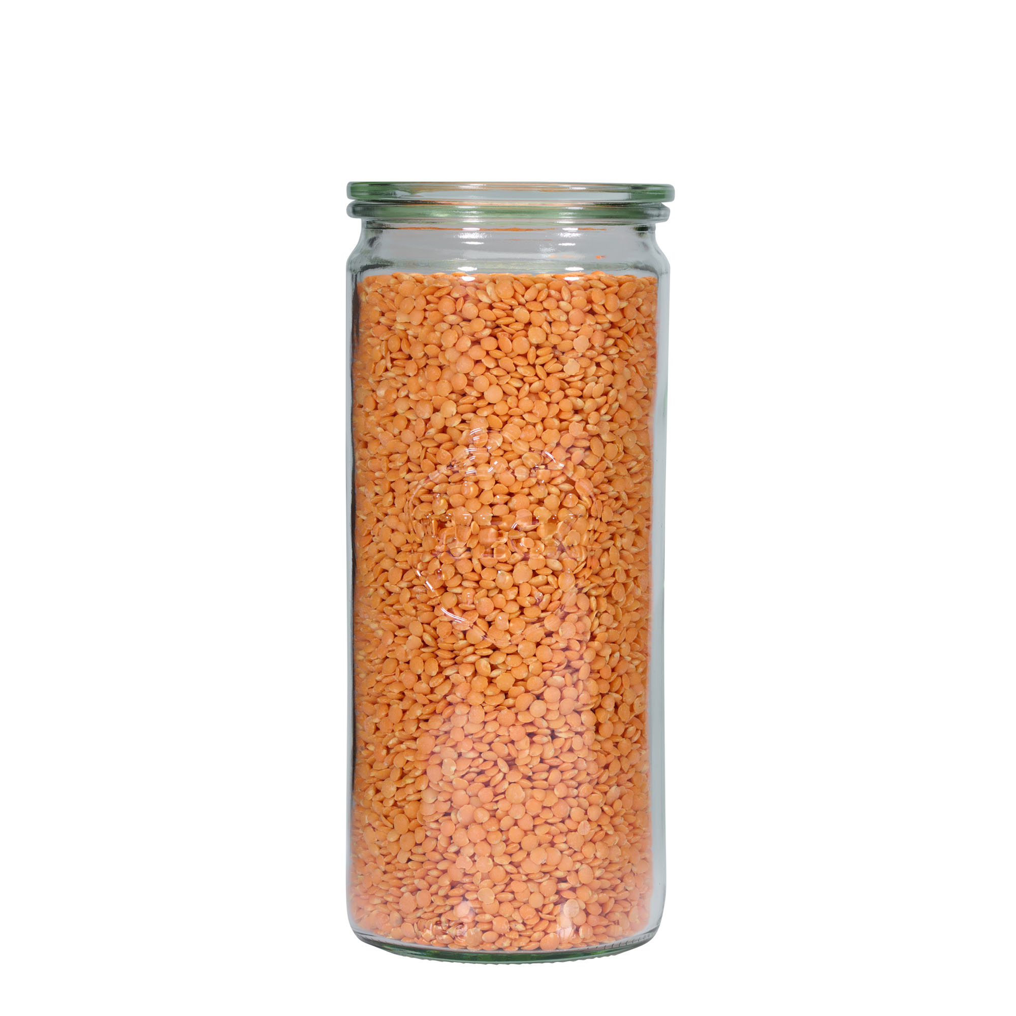 1.040 ml borcan cilindric WECK, gură: margine rotundă