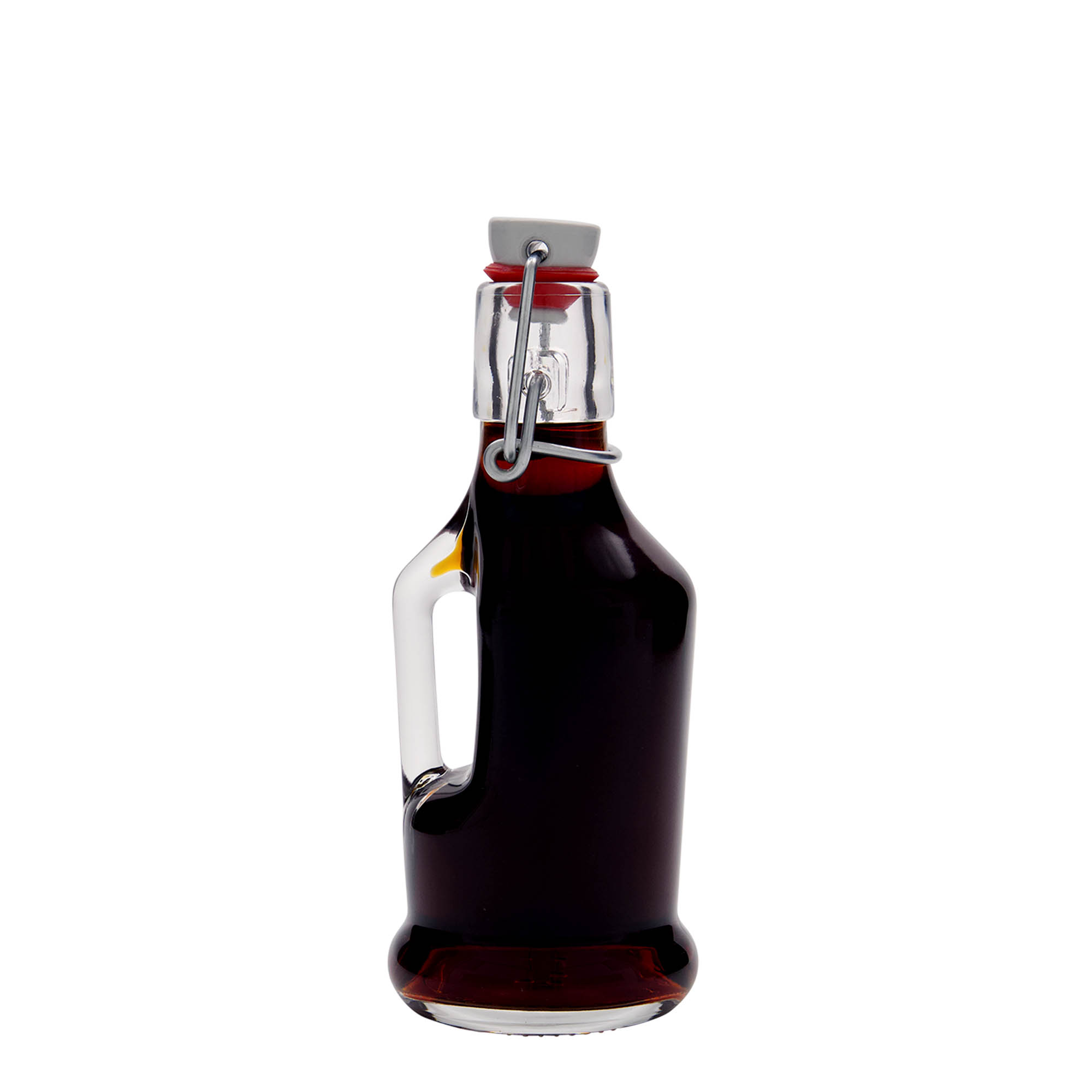 Sticlă de sticlă de 200 ml „Classica”, gura: închidere cu cârlig Sticlă de sticlă de 200 ml „Classica”, gura: închidere cu cârlig