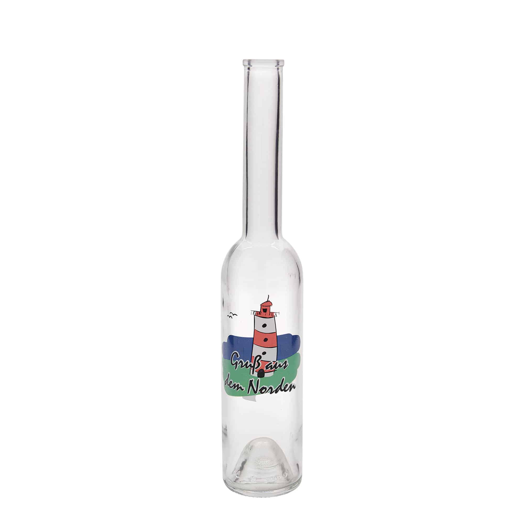 Sticlă de sticlă 350 ml „Opera”, motiv: Nord, gura: plută