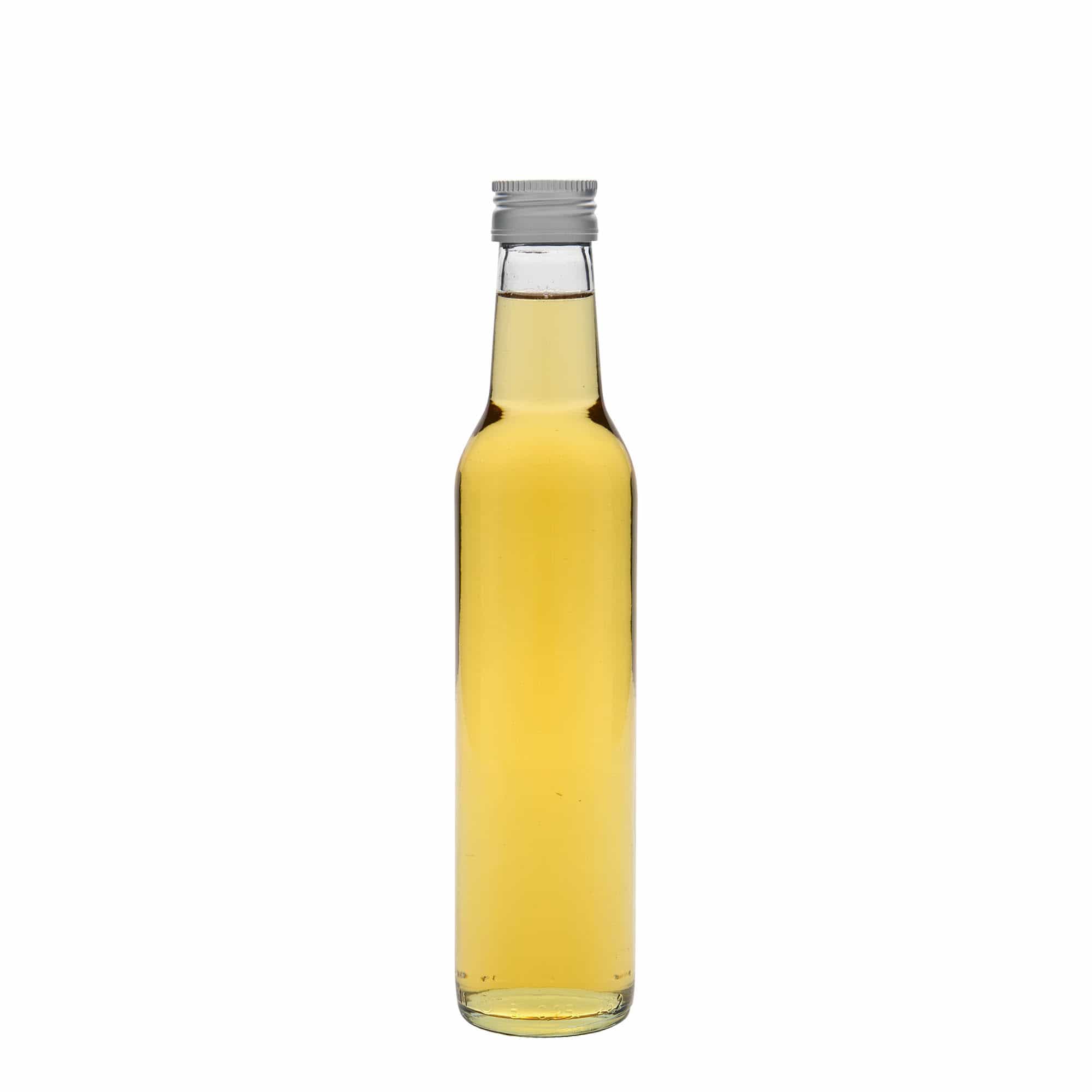 Sticlă de sticlă de 250 ml „Cilindrică”, gura: PP 28