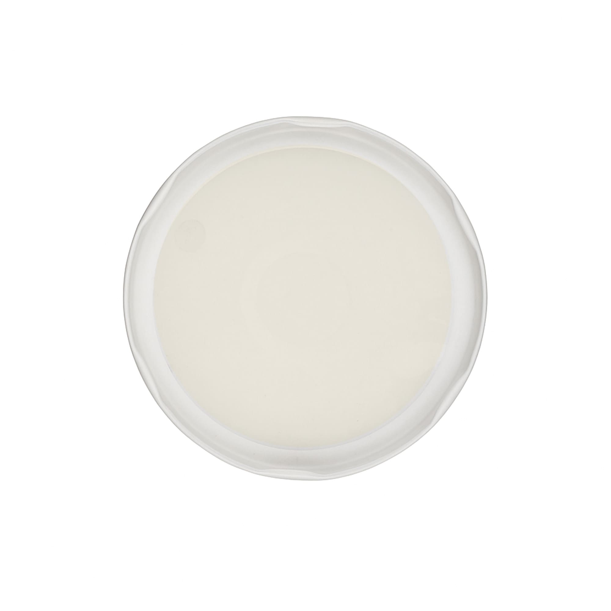 Capac Twist-Off, tablă albă, alb, pentru gura: TO 100