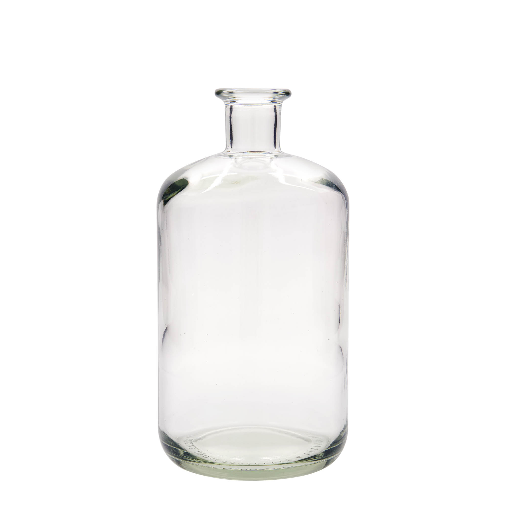 Sticlă de sticlă 1.500 ml farmacist, gura: dop de plută