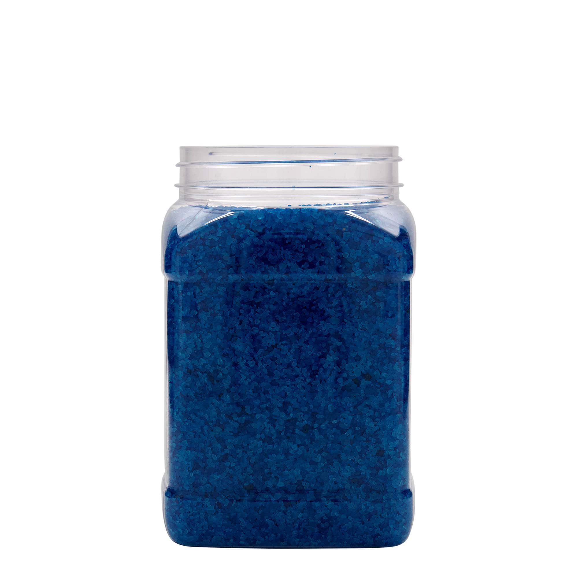 1.500 ml doză PET „Dana”, pătrată, plastic, gura: 100/400