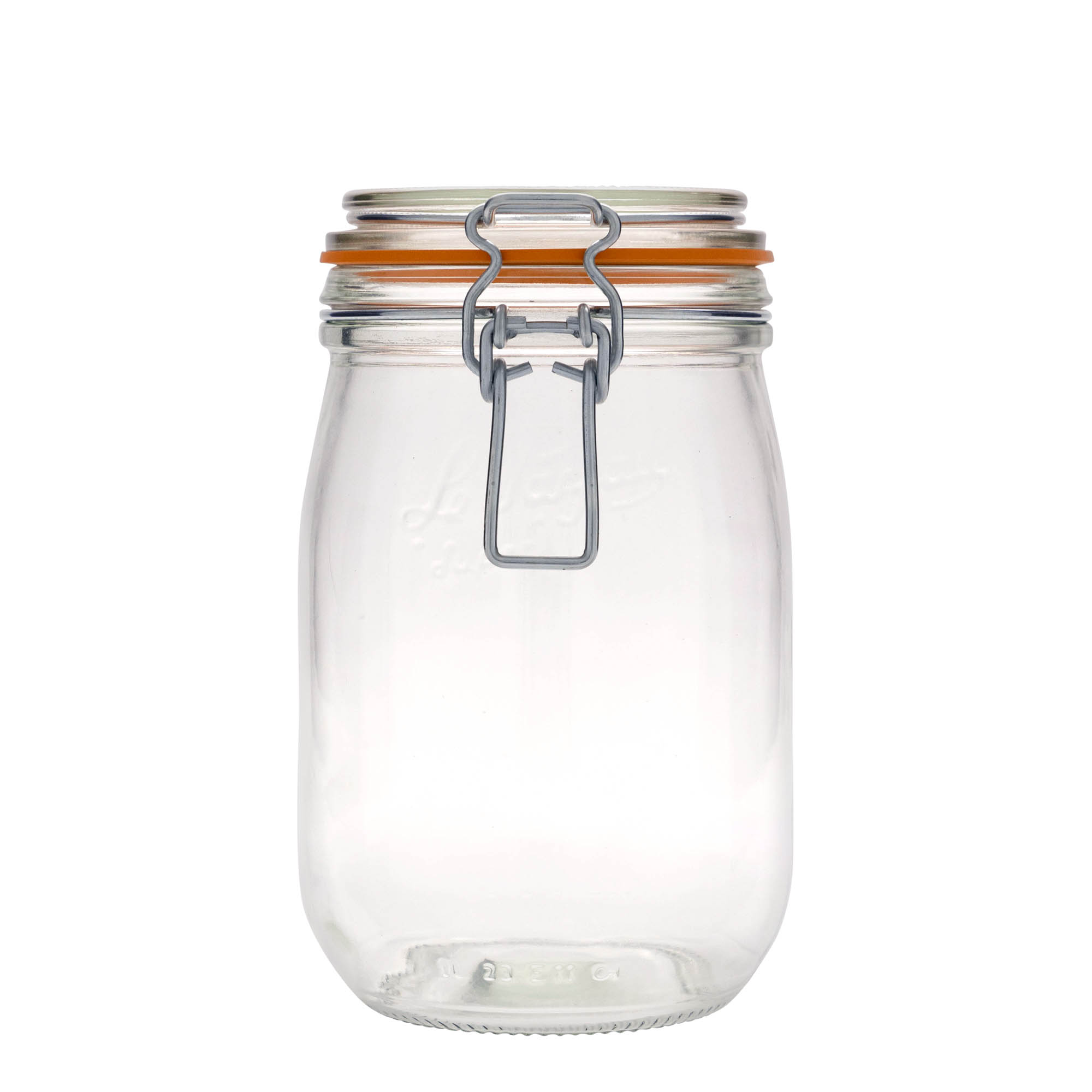 1.000 ml borcan cu clemă metalică „Le Parfait Super Bocal”, deschidere: închidere cu clemă metalică