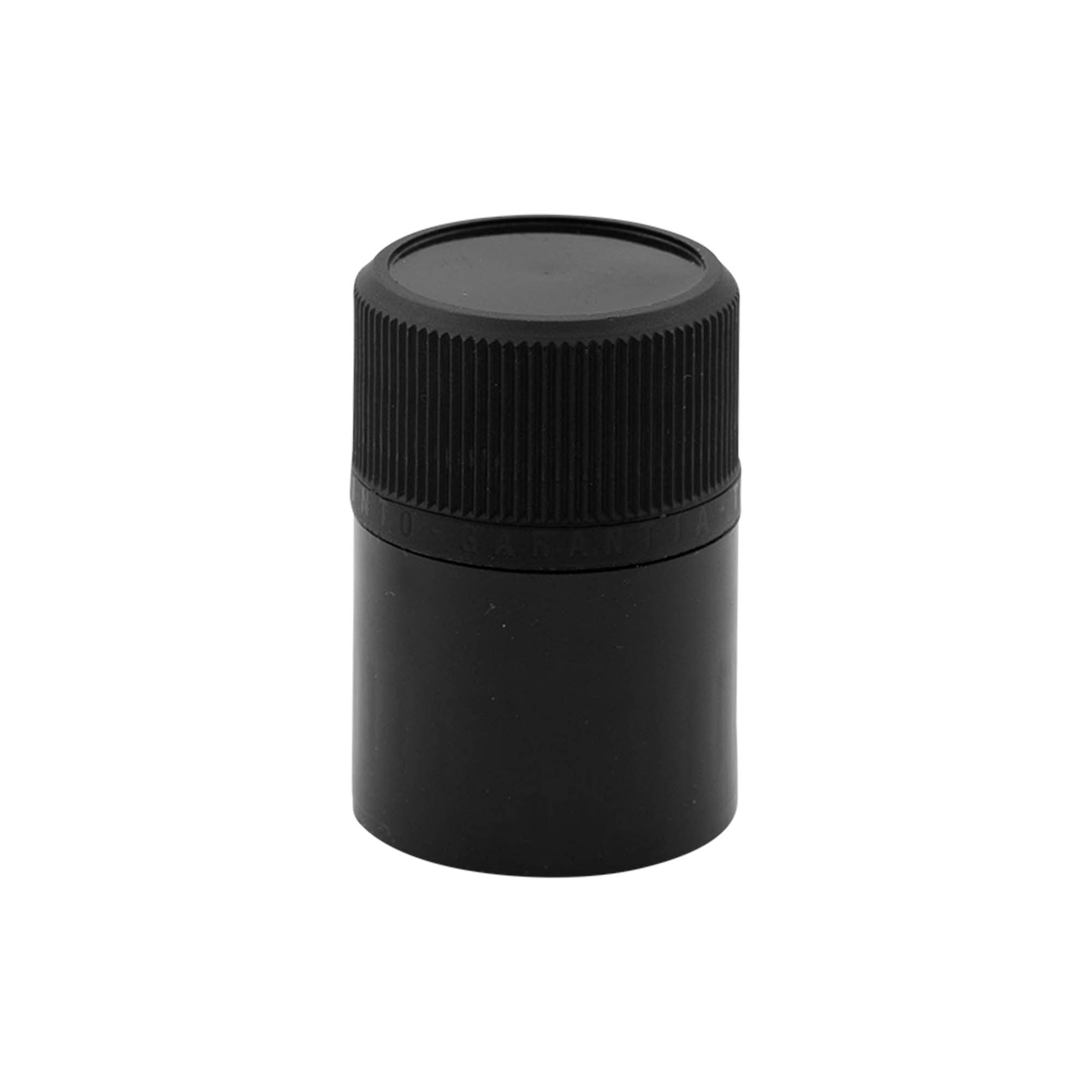 Sigiliu original DOP cu dispozitiv de turnare, plastic PE, negru