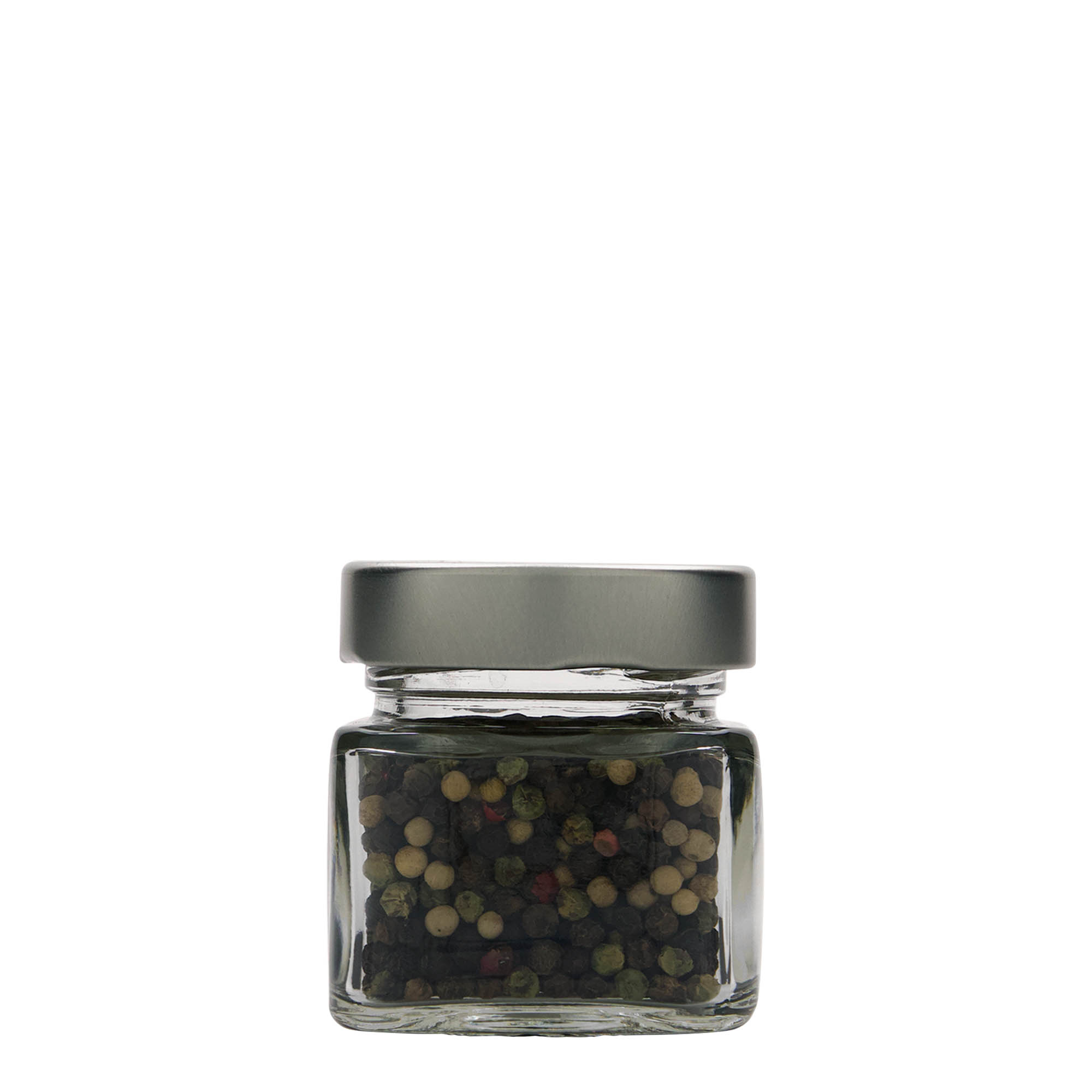 106 ml borcan pătrat „Ikarus”, gura: Deep-Twist-Off (DTO 58)