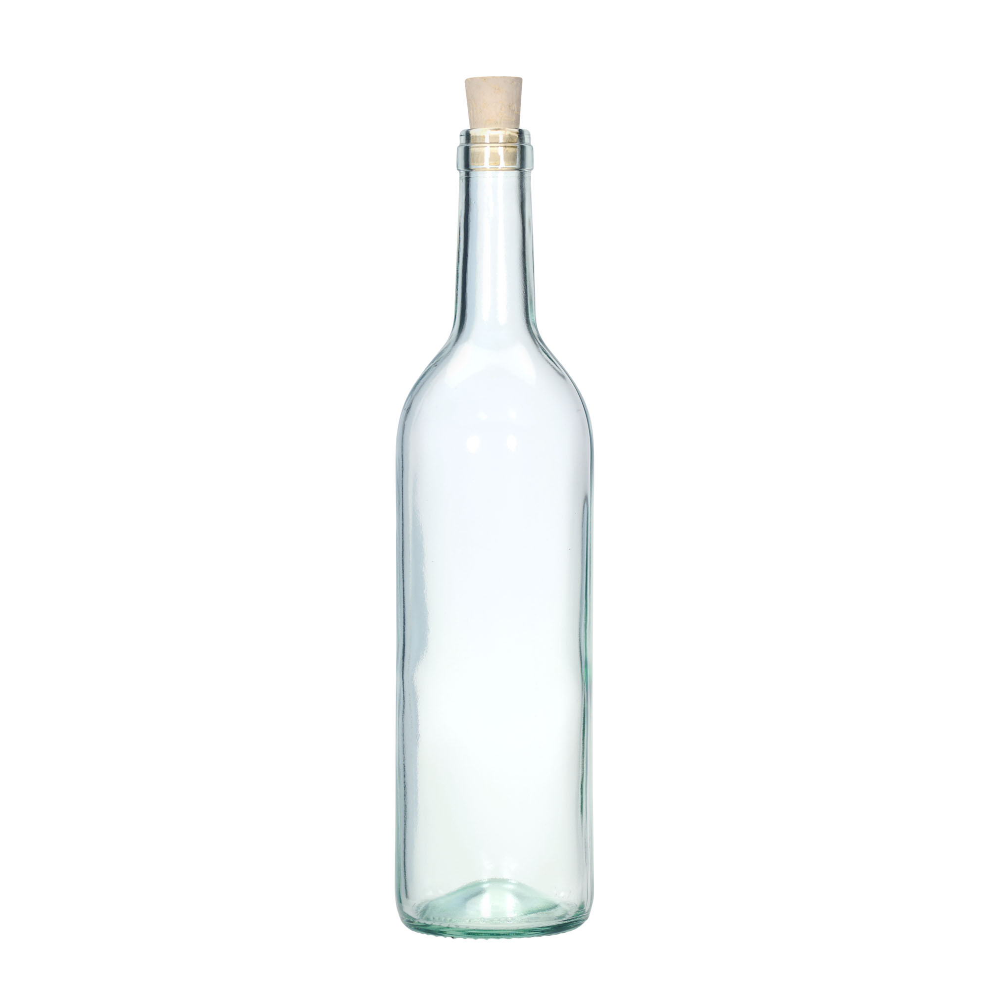 Sticlă de sticlă de 750 ml „Bordeaux Tradition”, gura: dop de plută Sticlă de sticlă de 750 ml „Bordeaux Tradition”, gura: dop de plută