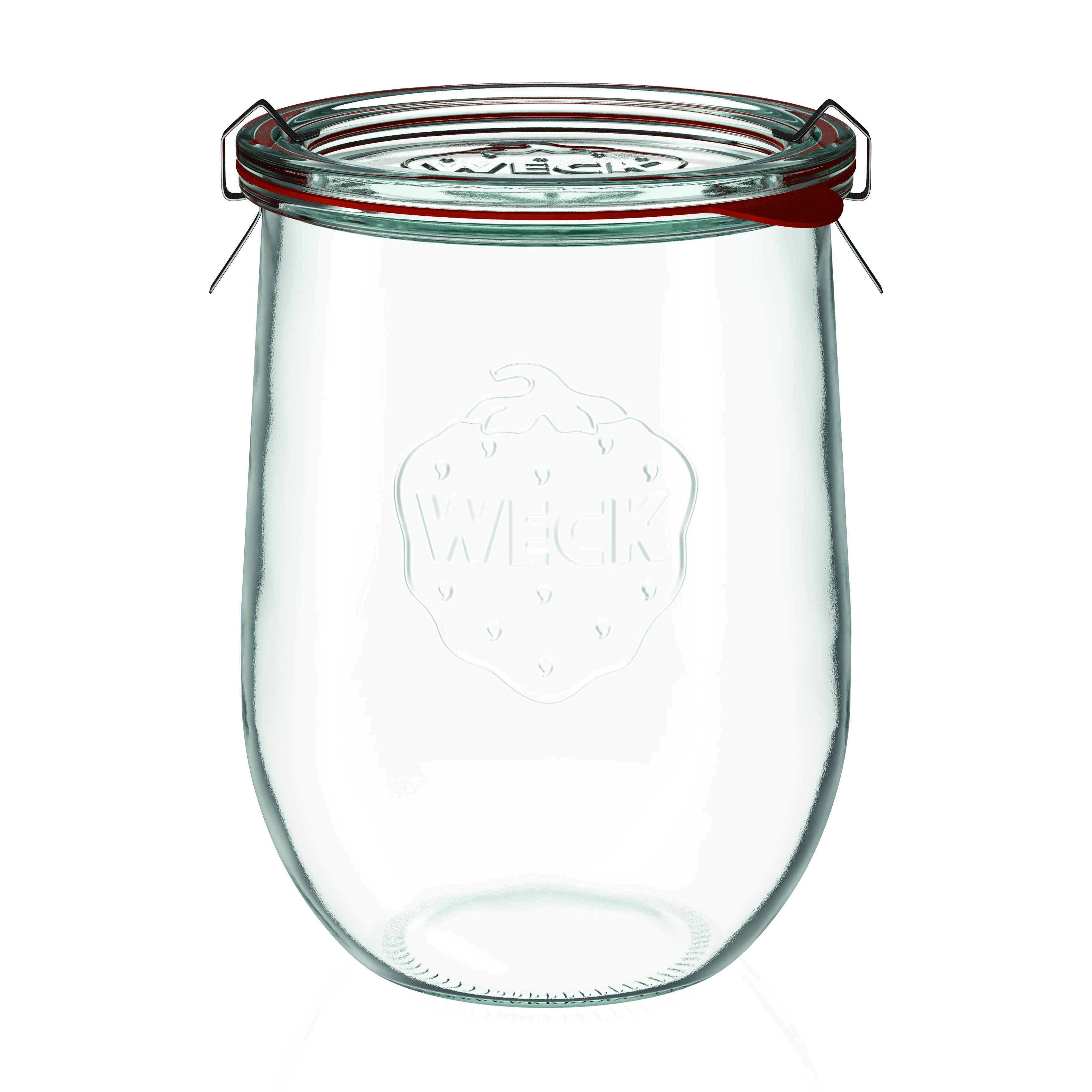 1.050 ml borcan WECK tip lalea, deschidere: margine rotundă