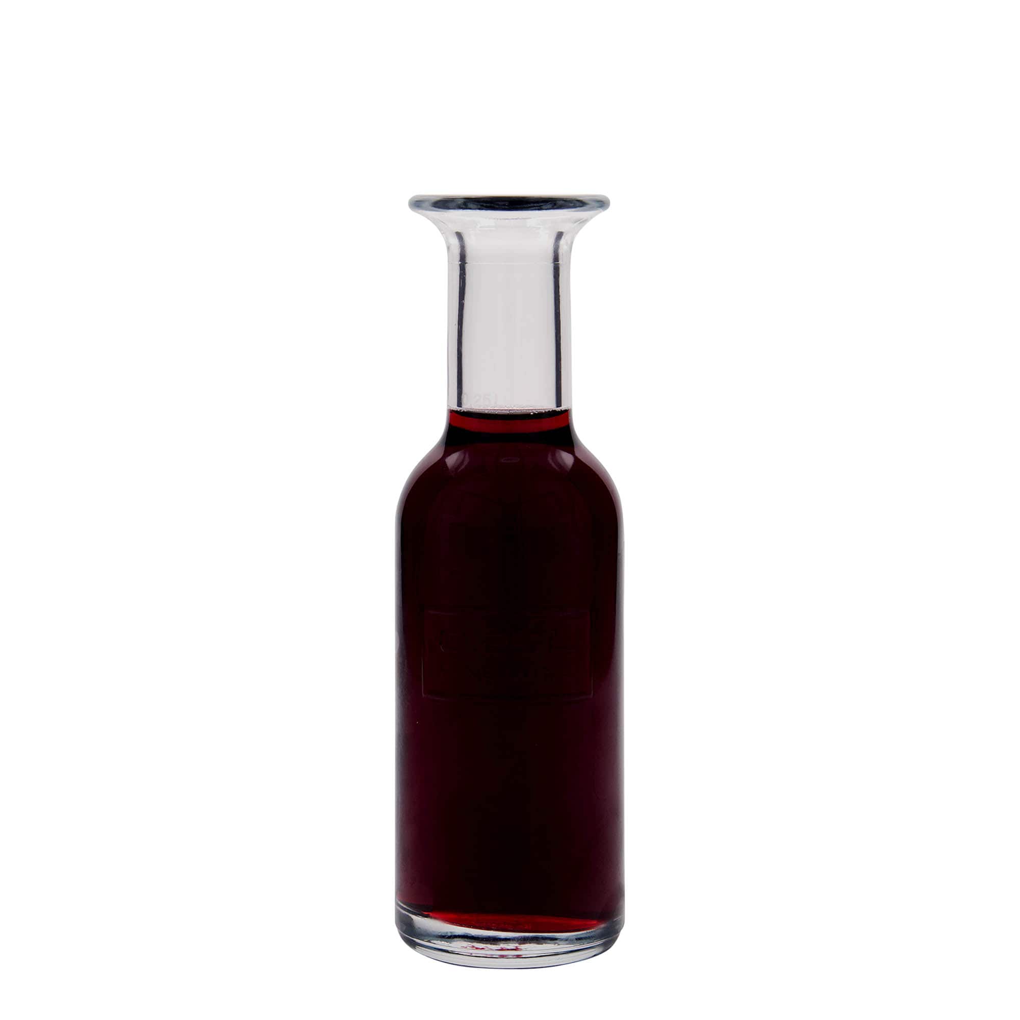 Sticlă de sticlă de 250 ml „Optima Fine Wine”, gura: plută