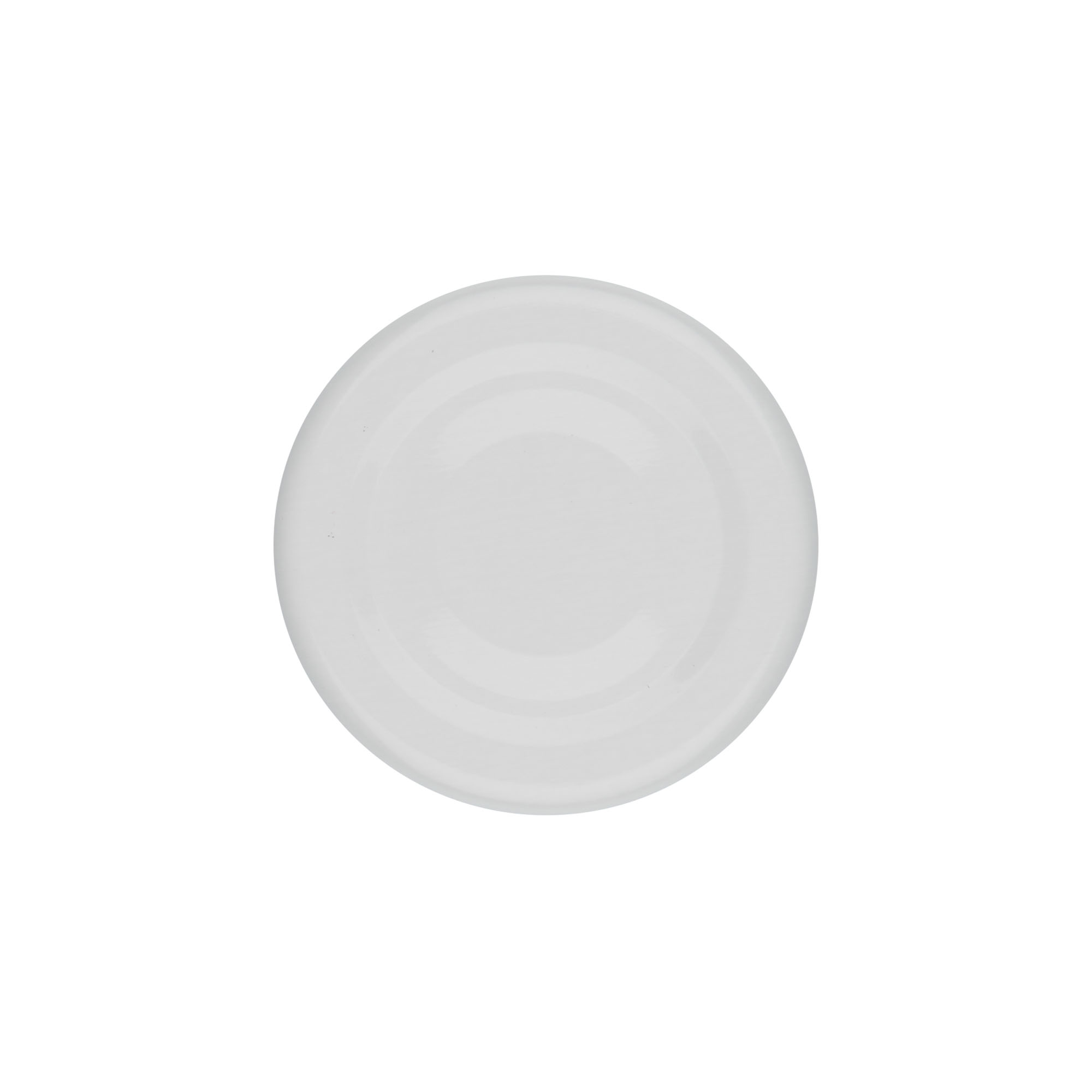 Capac Twist-Off, tablă albă, alb, pentru gura: TO 43