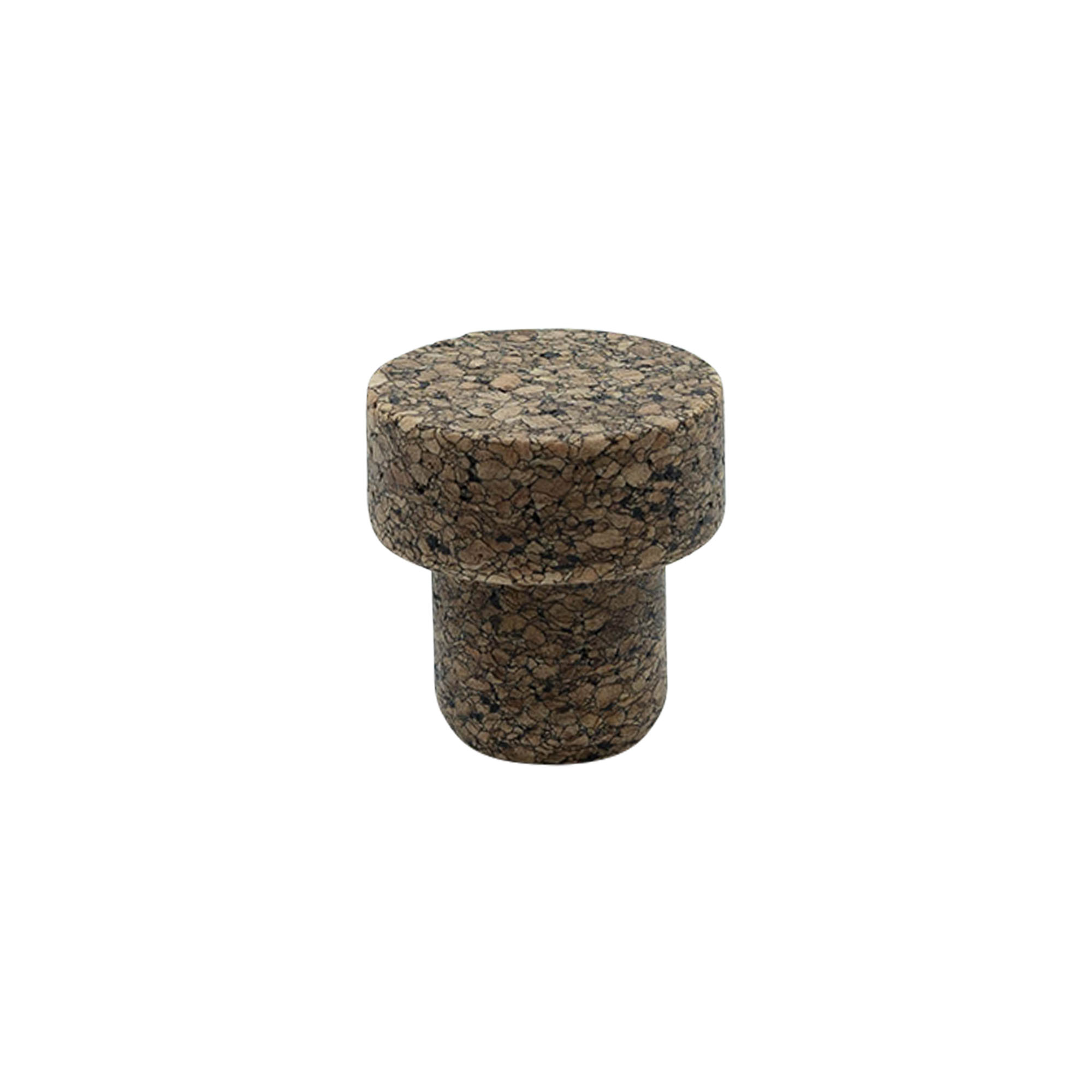 Dop cu mâner 'Sharp' 22,5 mm, Corkcoal, pentru gura sticlei: plută